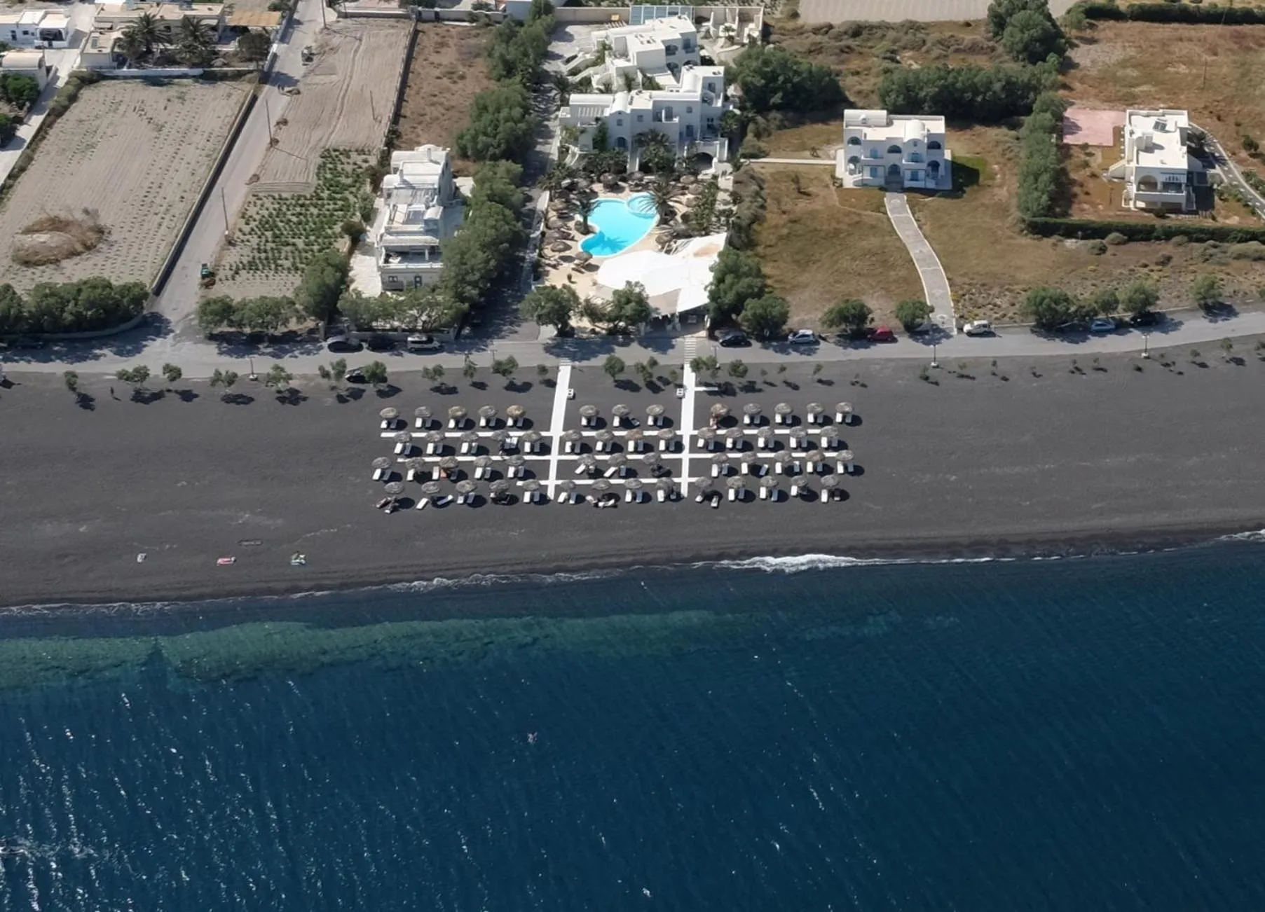 Bird's eye view in Atlantis Beach Villa