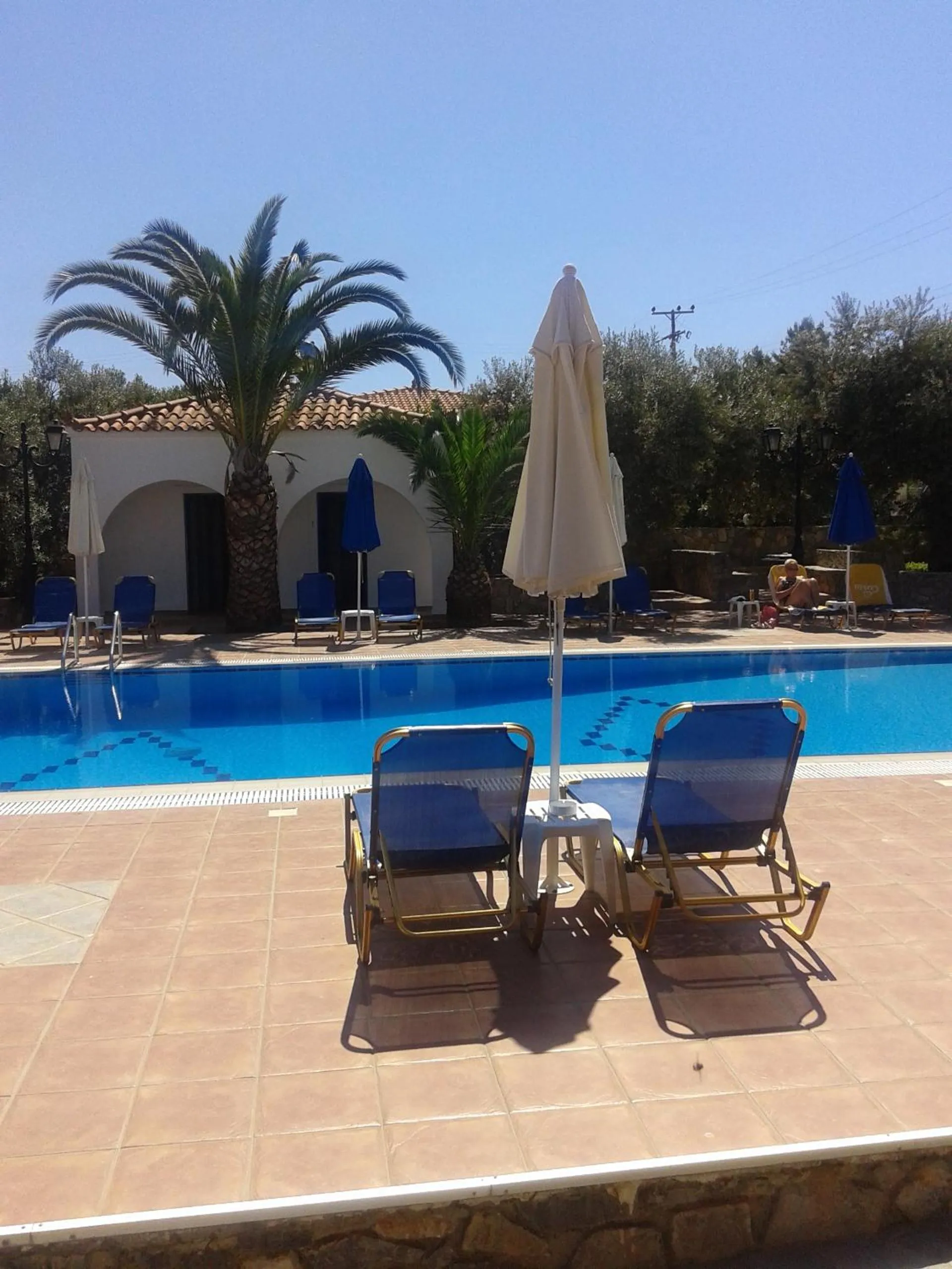 Swimming pool in Hotel Andreas - Agistri (Skala)