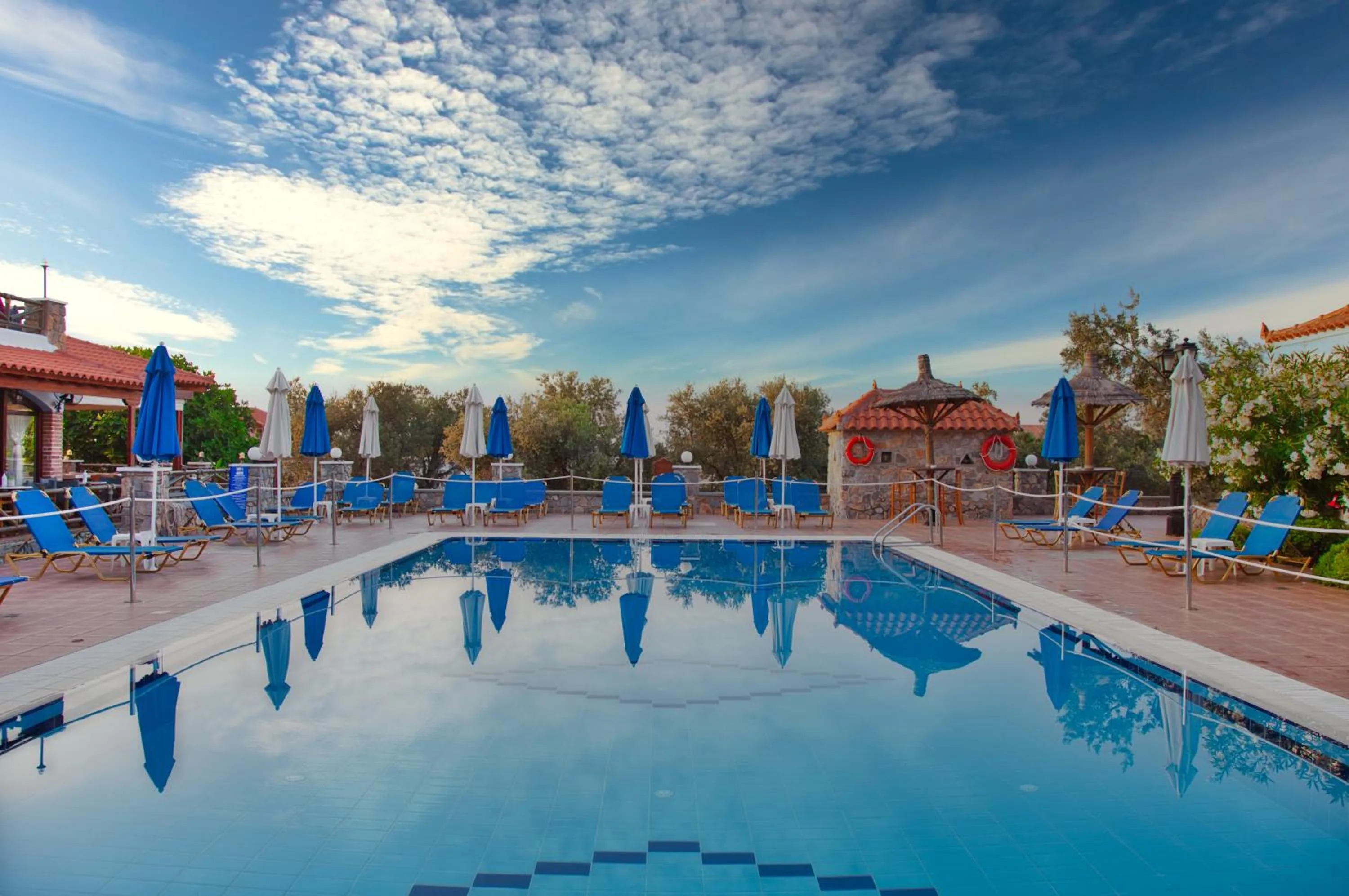 Swimming pool in Hotel Andreas - Agistri (Skala)