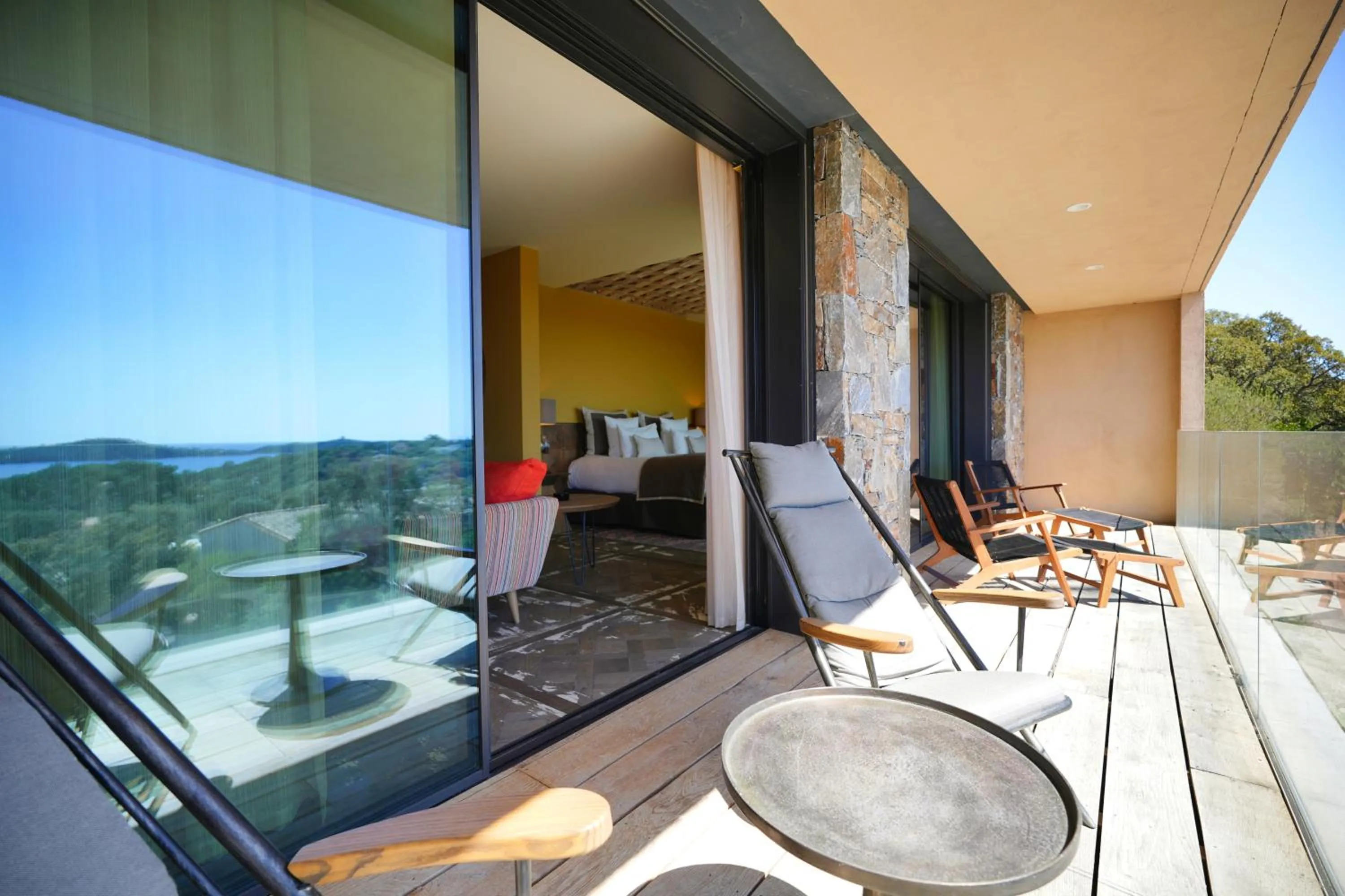 Balcony/Terrace in Les Regalia Hôtel & Spa