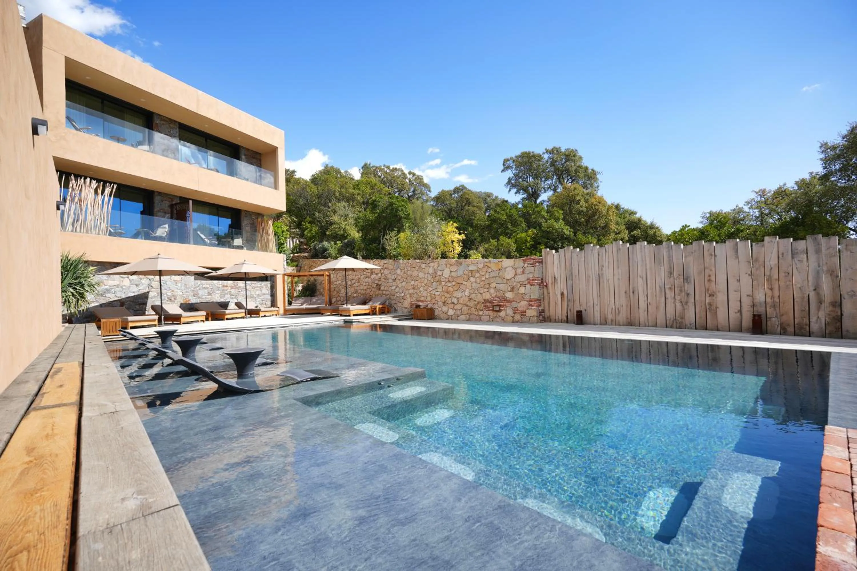 Swimming pool in Les Regalia Hôtel & Spa