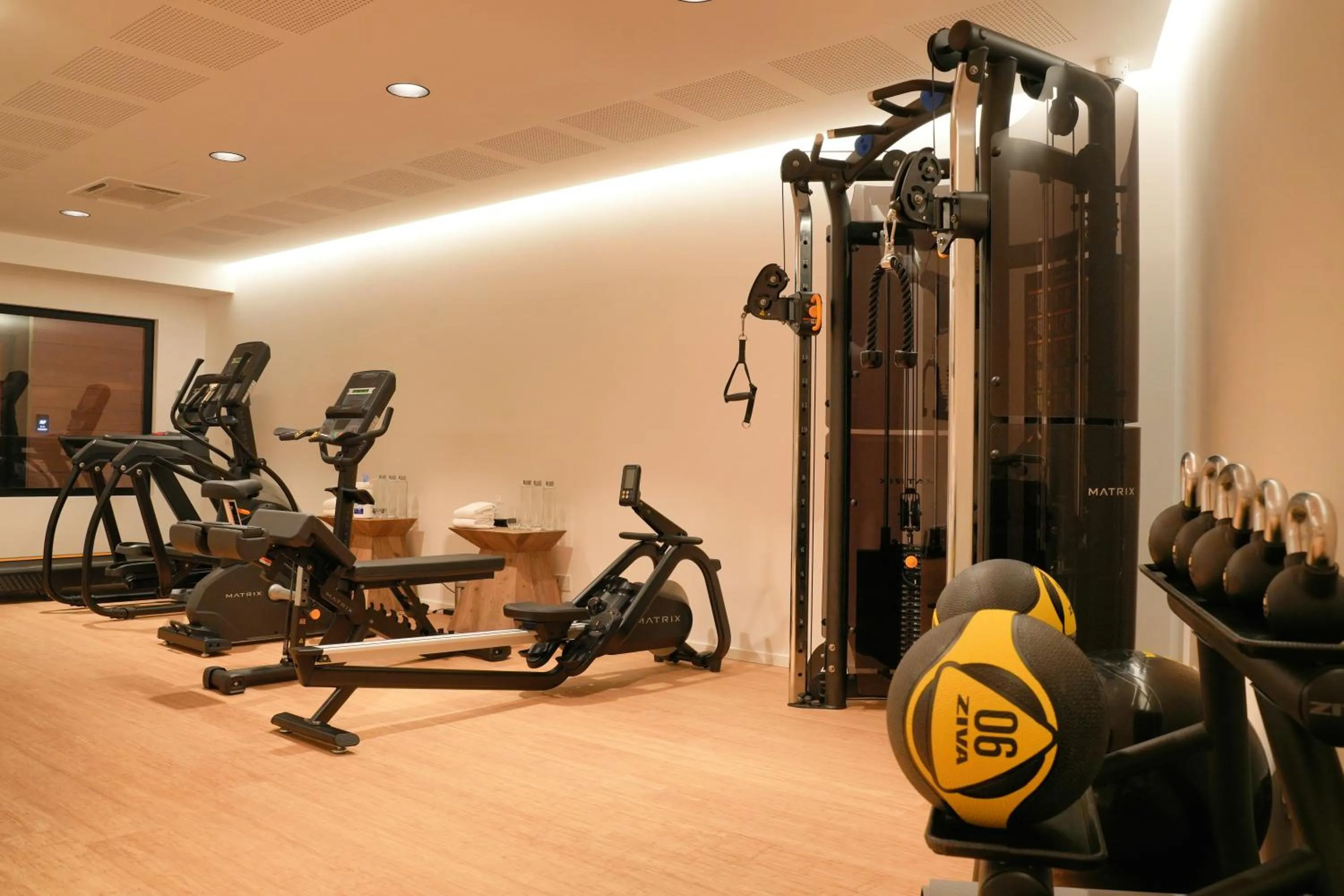 Fitness centre/facilities in Les Regalia Hôtel & Spa