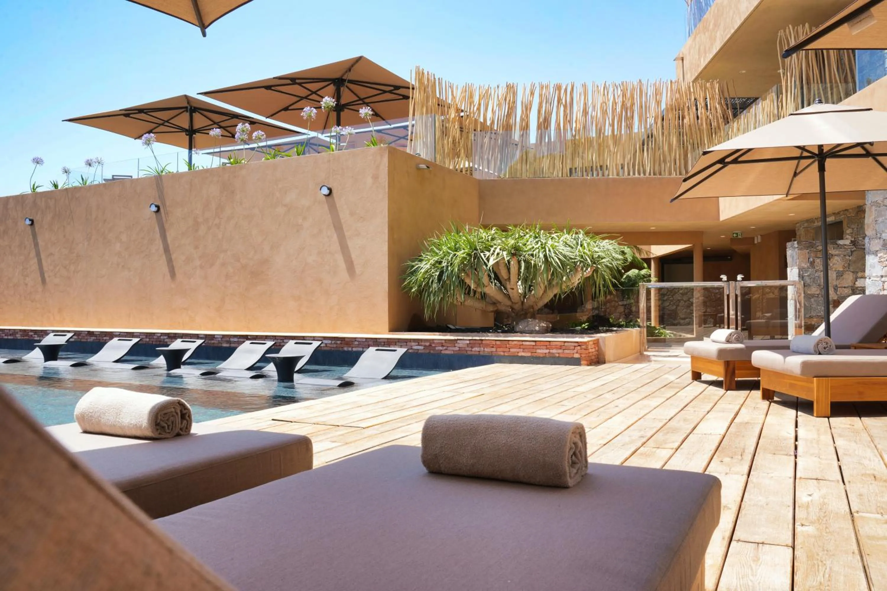 Swimming pool in Les Regalia Hôtel & Spa