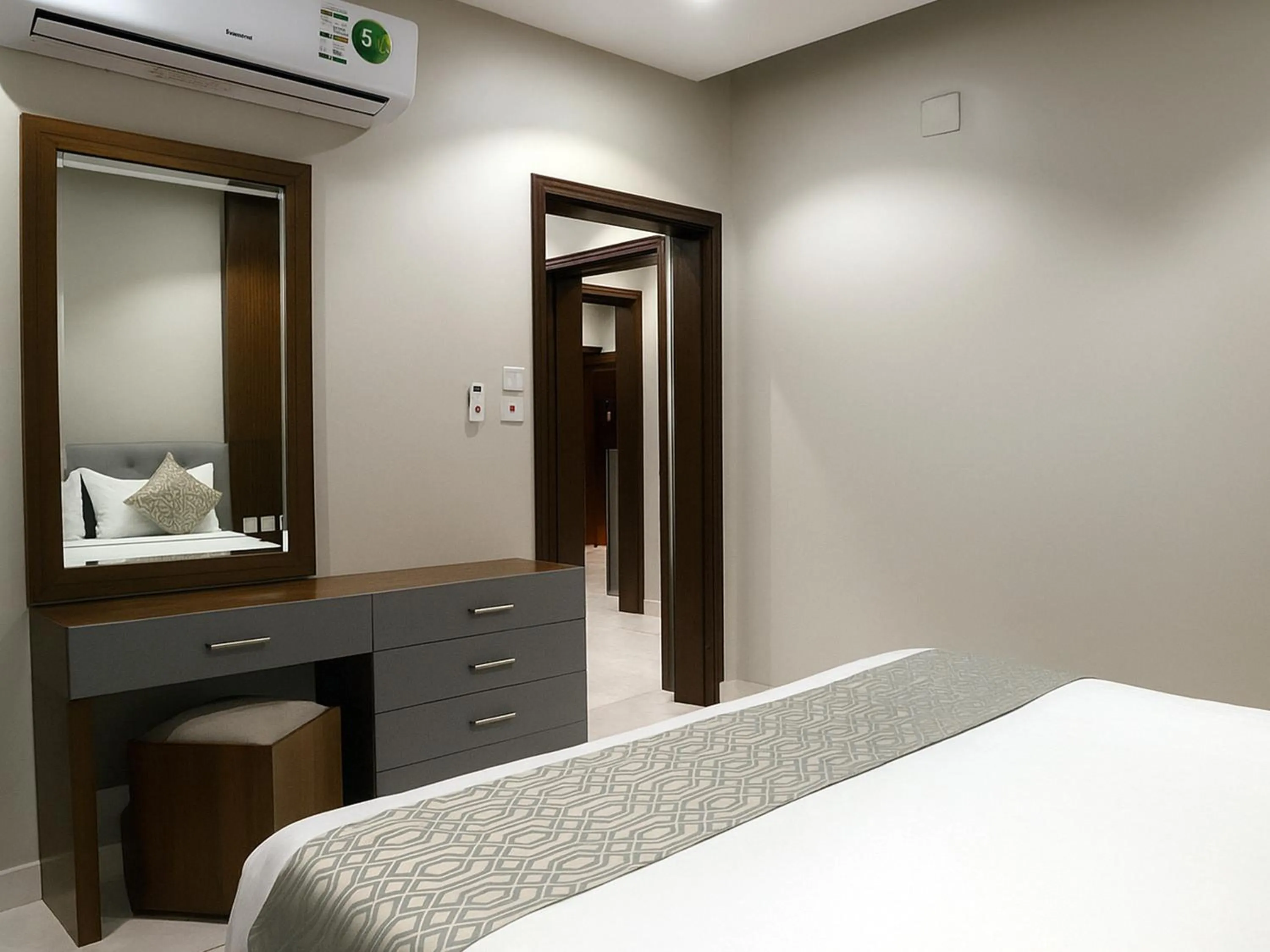 Bed in Al Alamein Suites