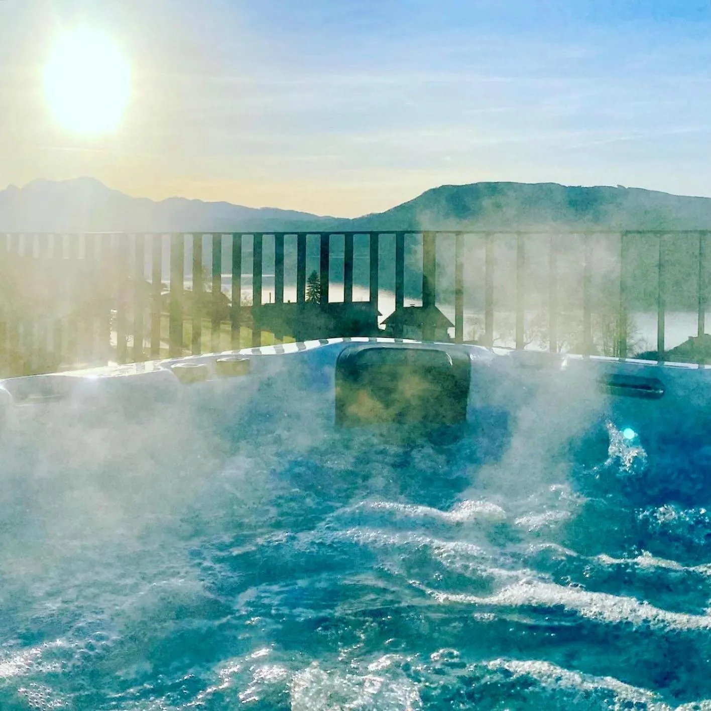 Natural landscape in ORANGE LOUNGE Attersee