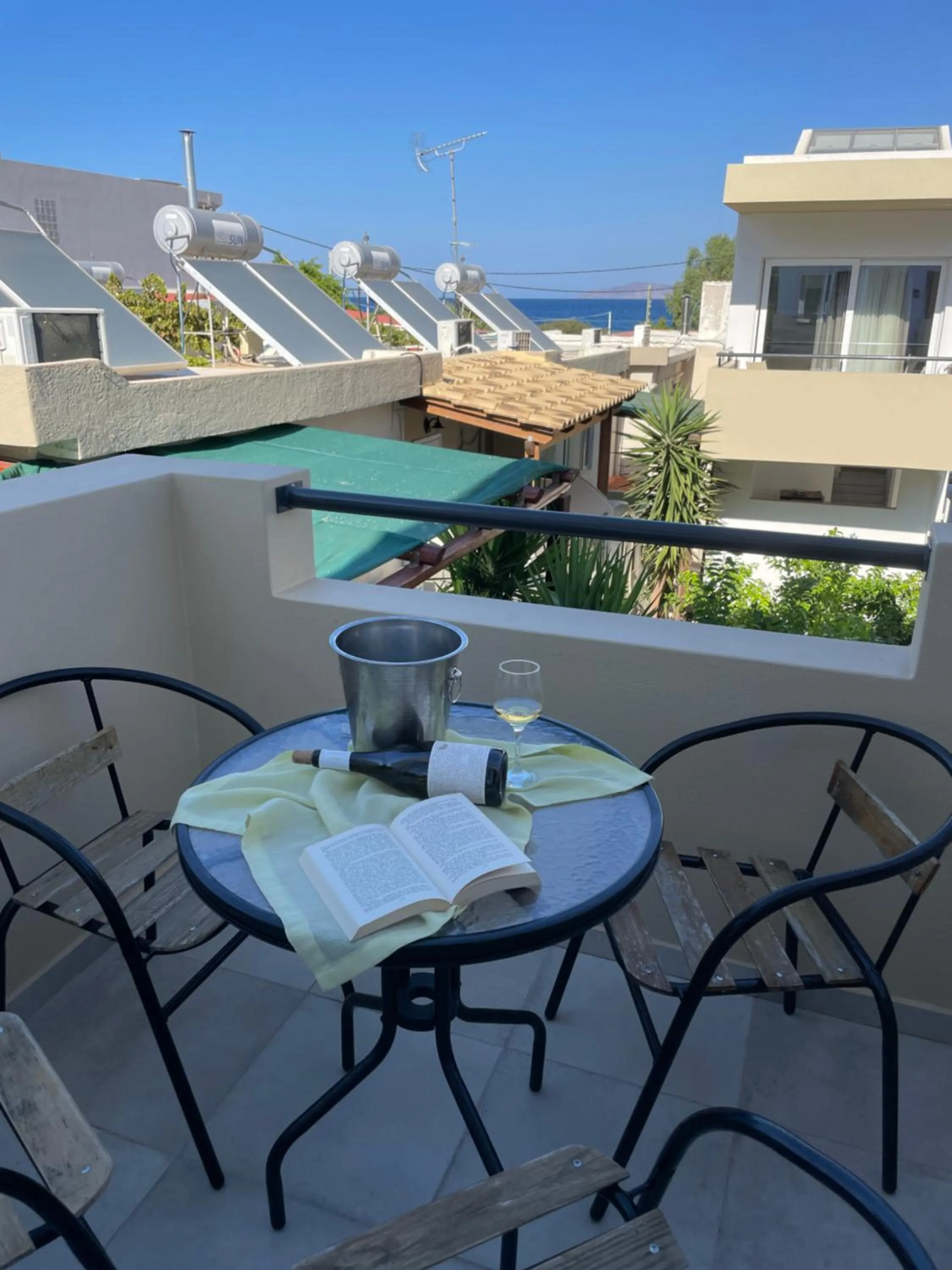Balcony/Terrace in Faedra Beach