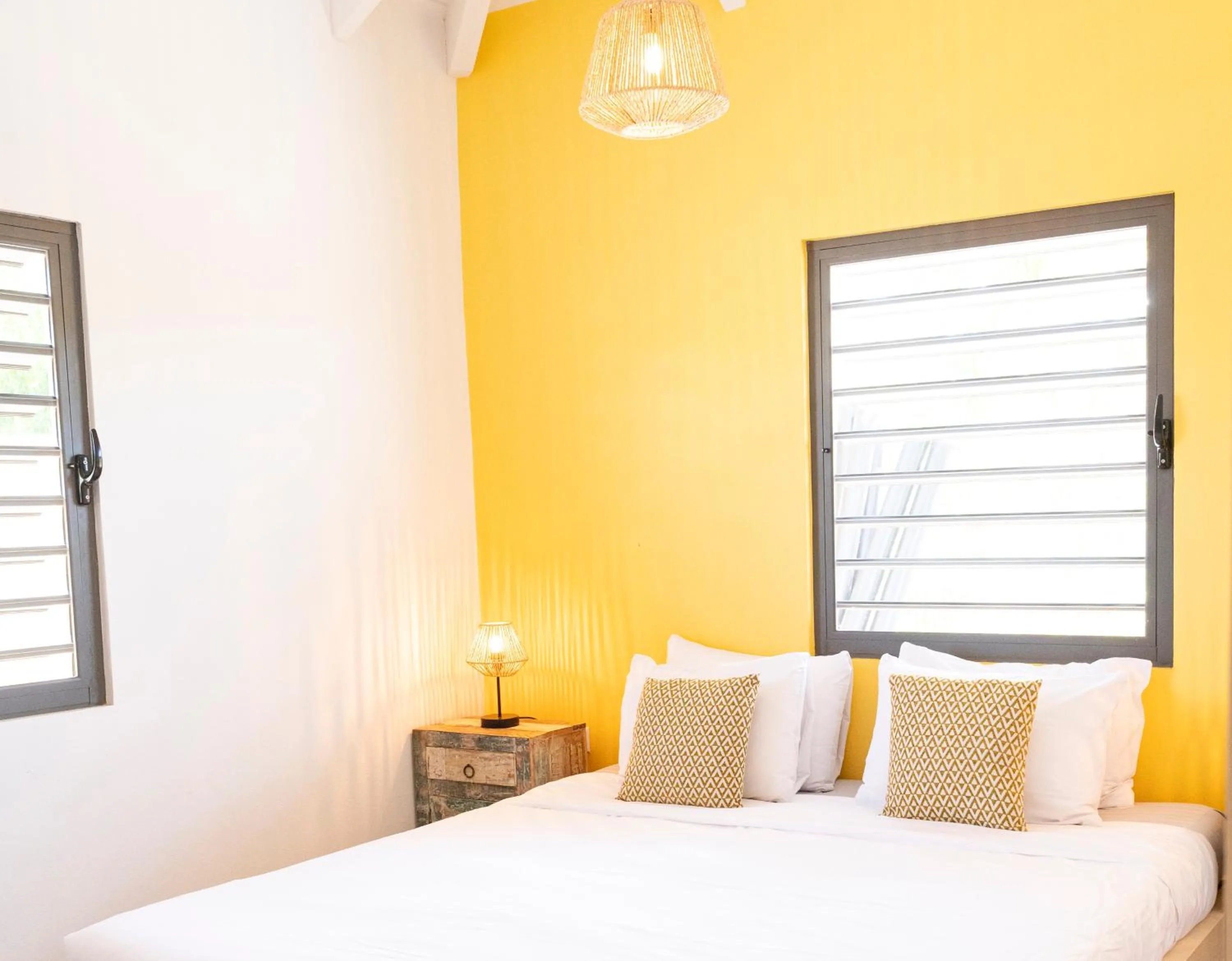 Bed in Kura Kabana by Boutique Bonaire Unique Resorts