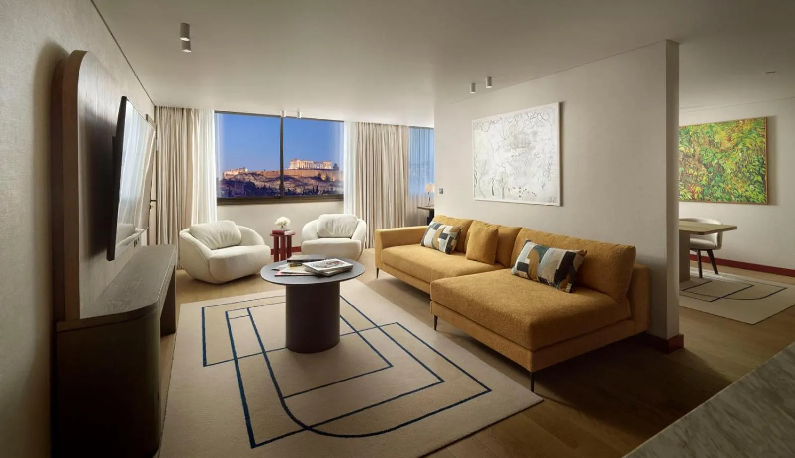 Living room in Athenaeum Intercontinental by IHG