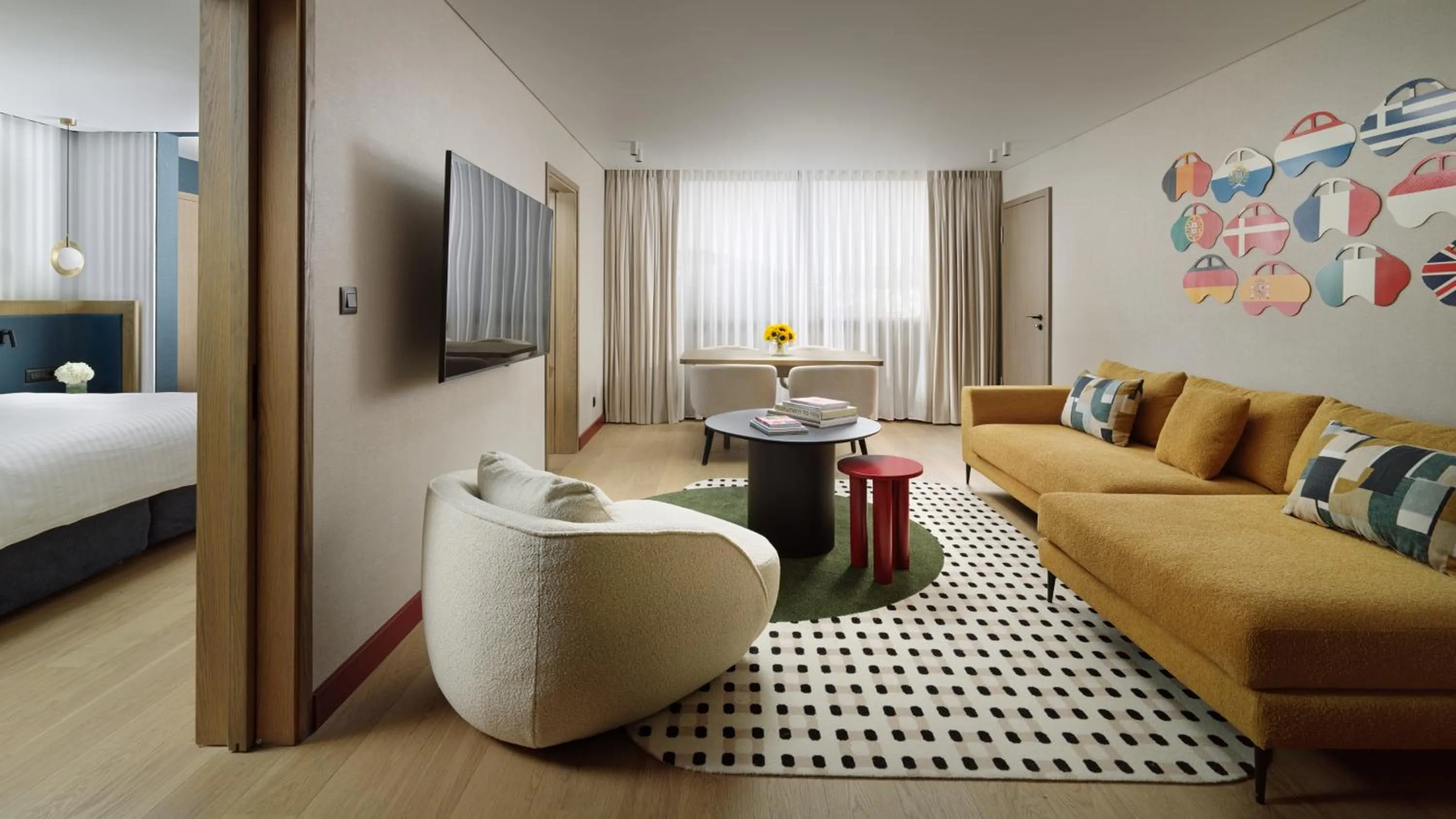 Living room in Athenaeum Intercontinental by IHG