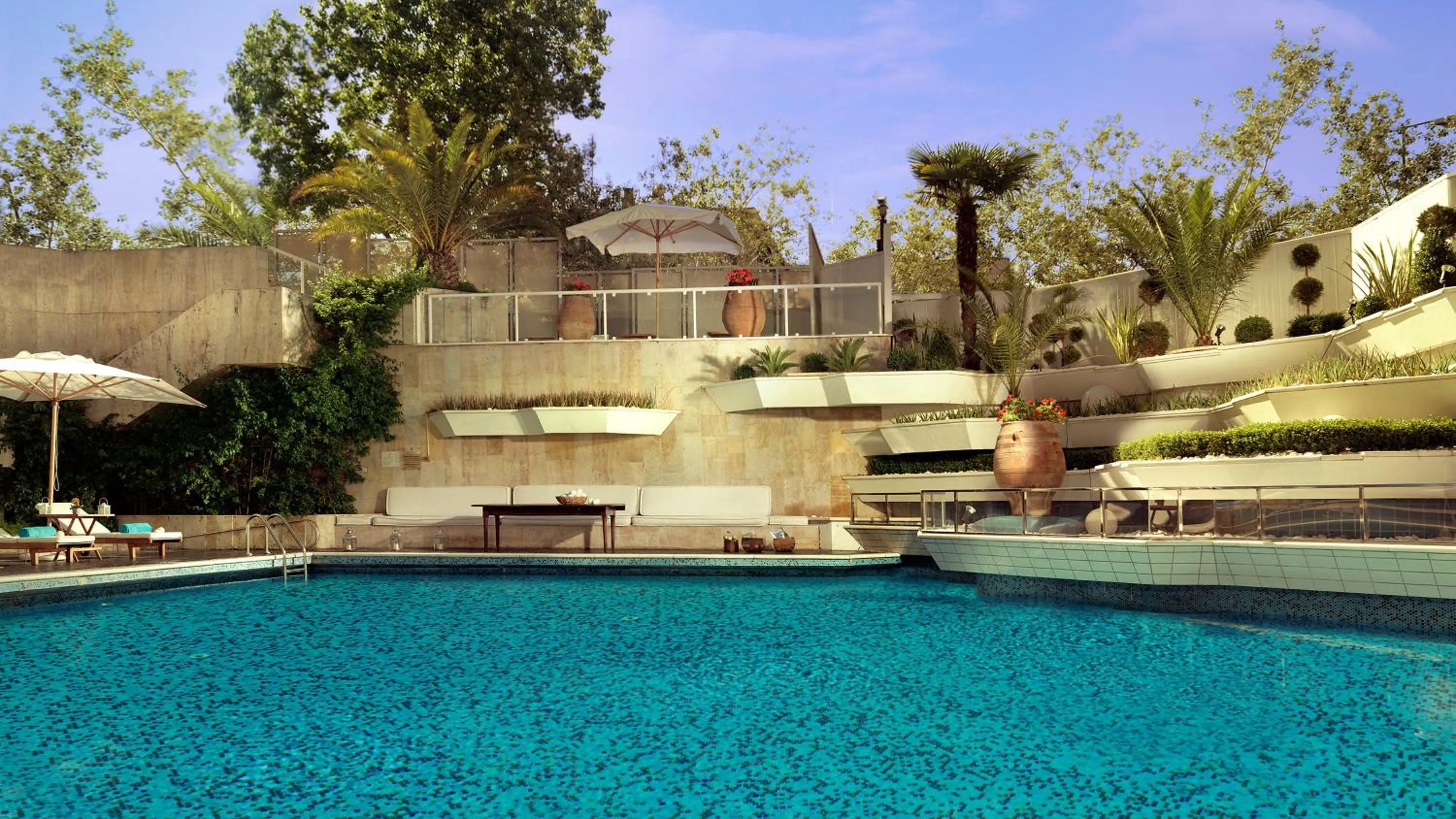 Swimming pool in Athenaeum Intercontinental by IHG