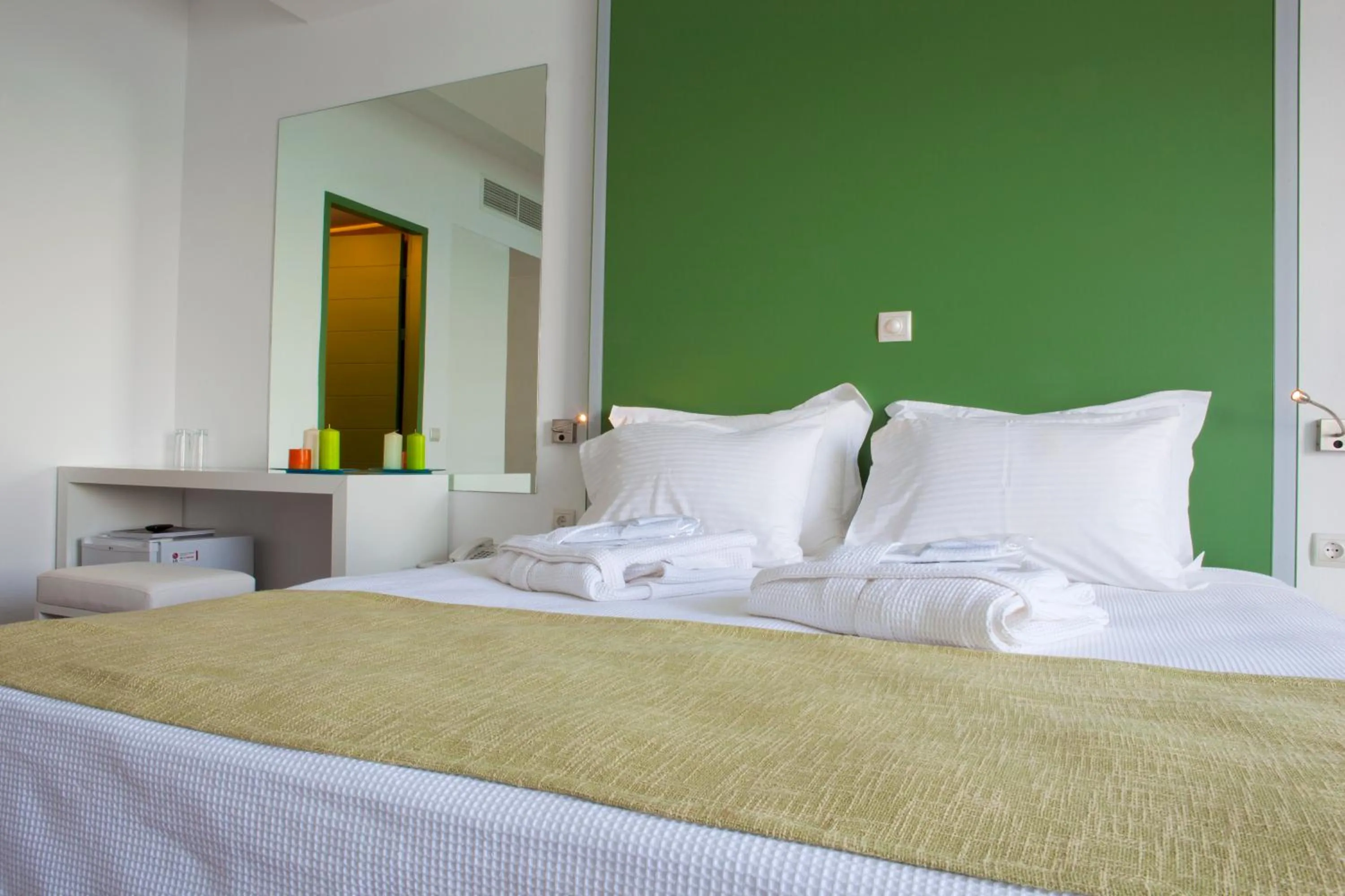 Photo of the whole room, Bed in Erytha Hotel & Resort Chios