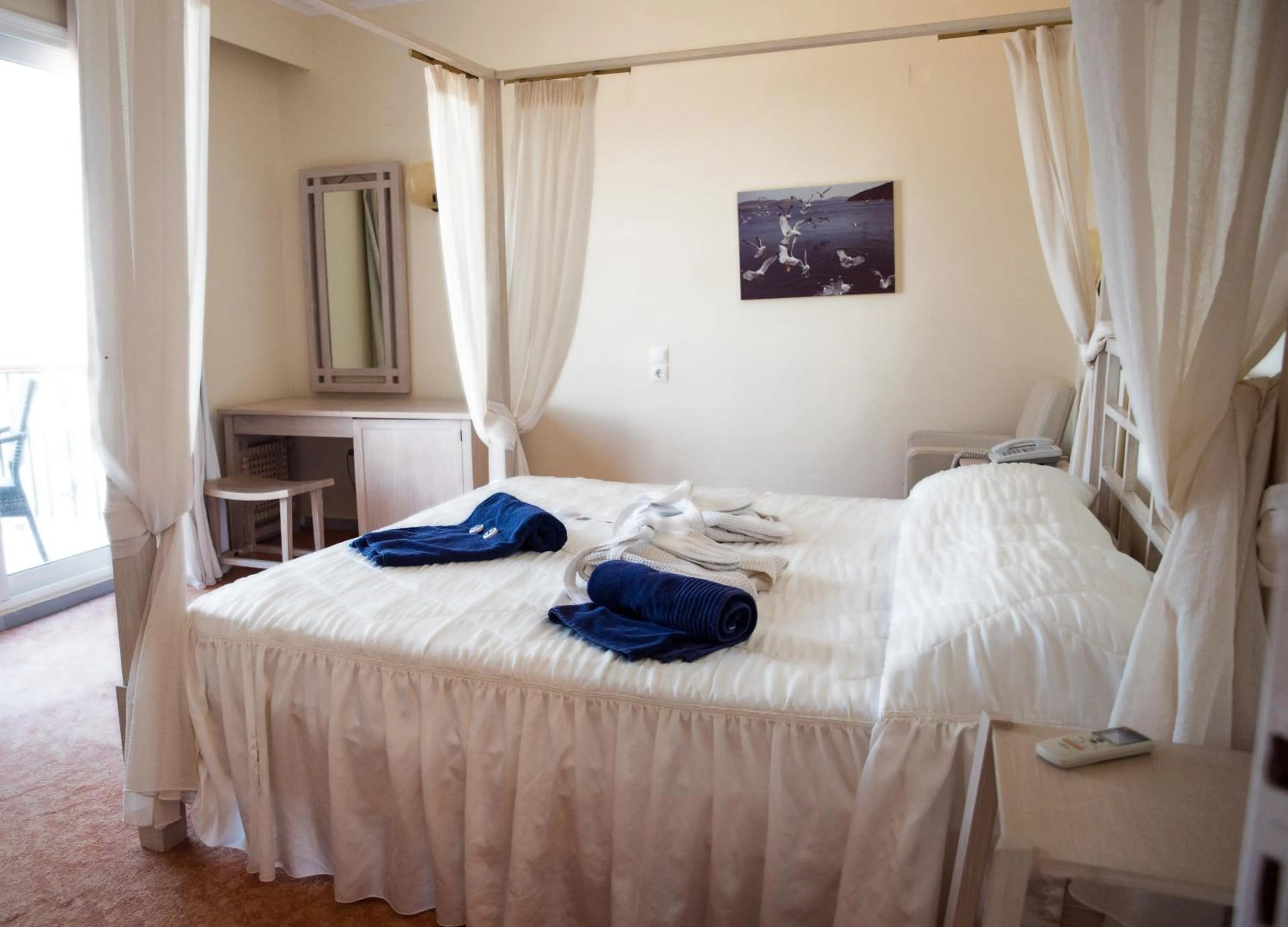 Decorative detail, Bed in Erytha Hotel & Resort Chios