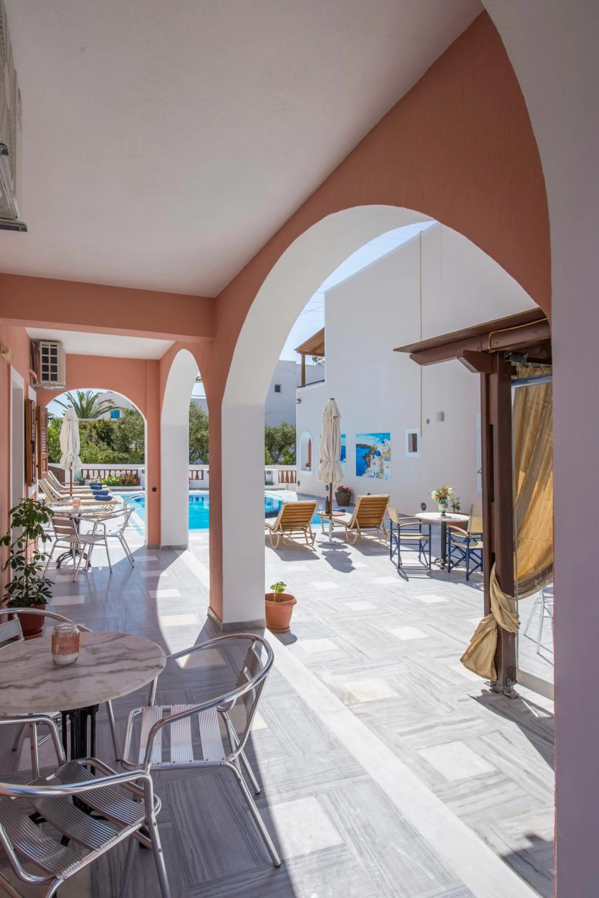 Patio in Villa Voula