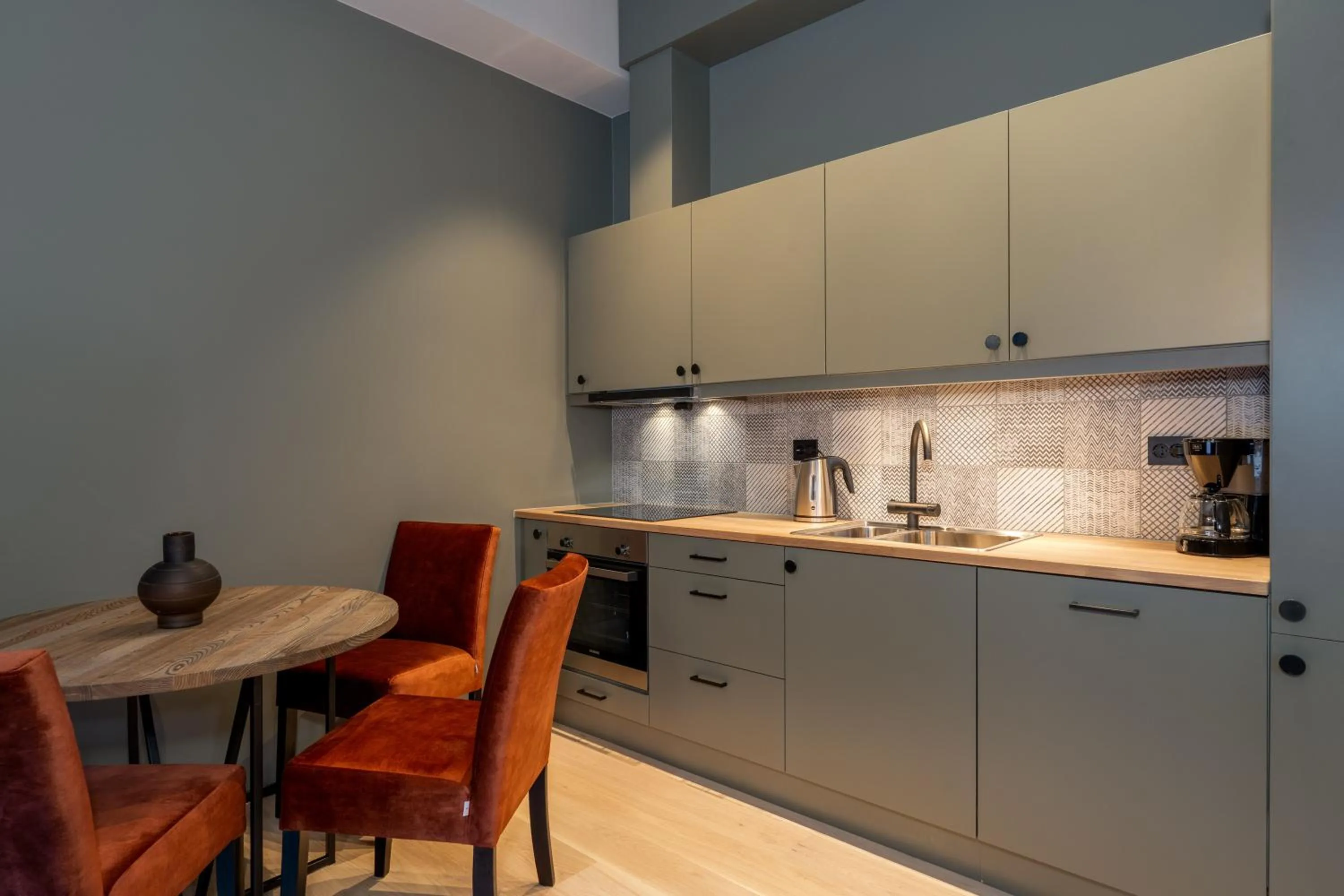 Coffee/tea facilities in Riddergaarden Leiligheter