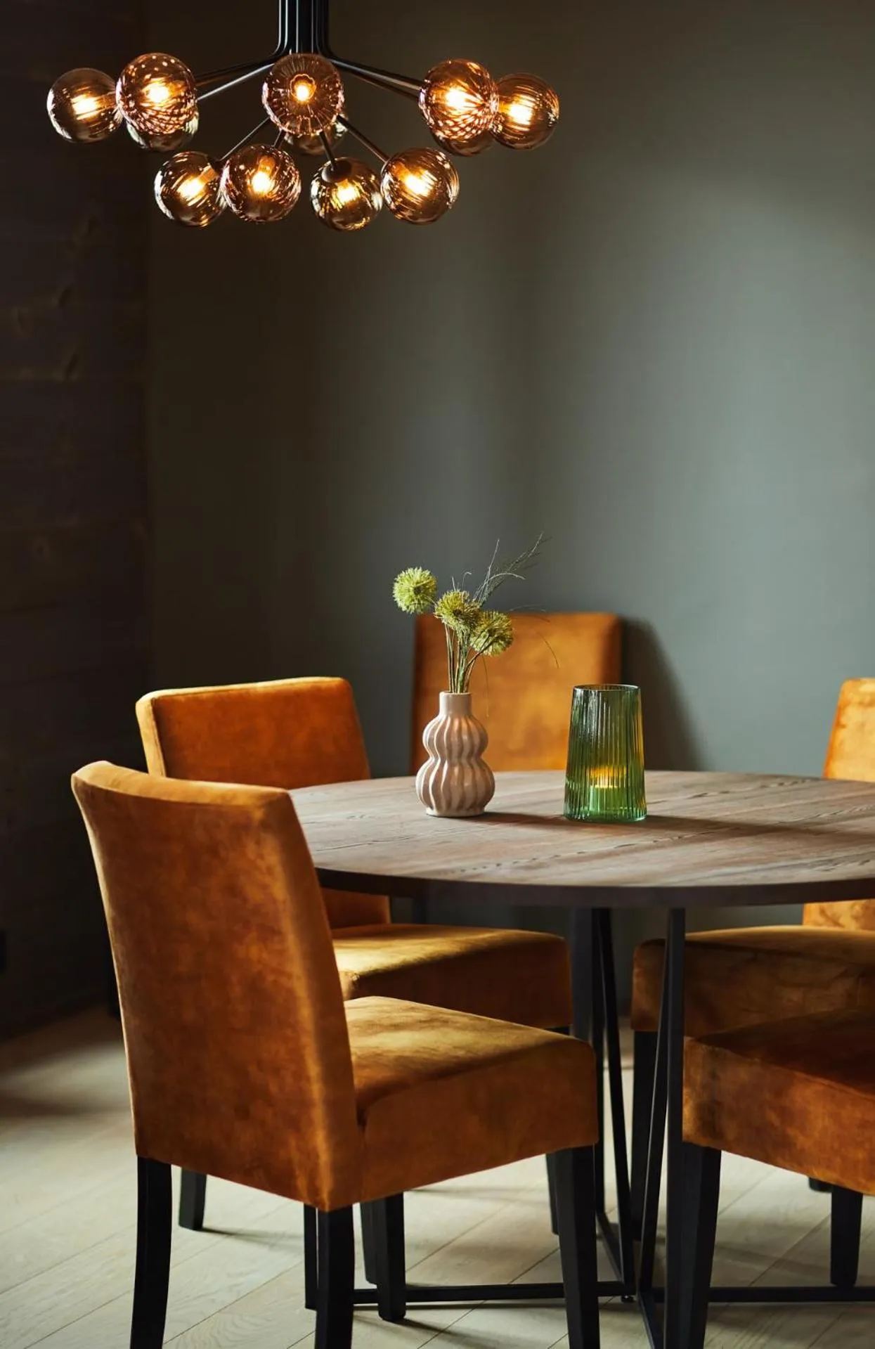 Living room in Riddergaarden Leiligheter