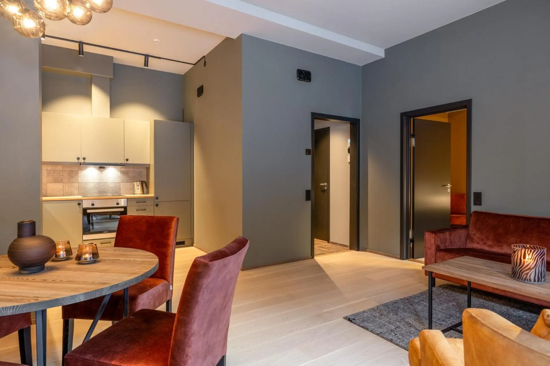 Kitchen or kitchenette in Riddergaarden Leiligheter