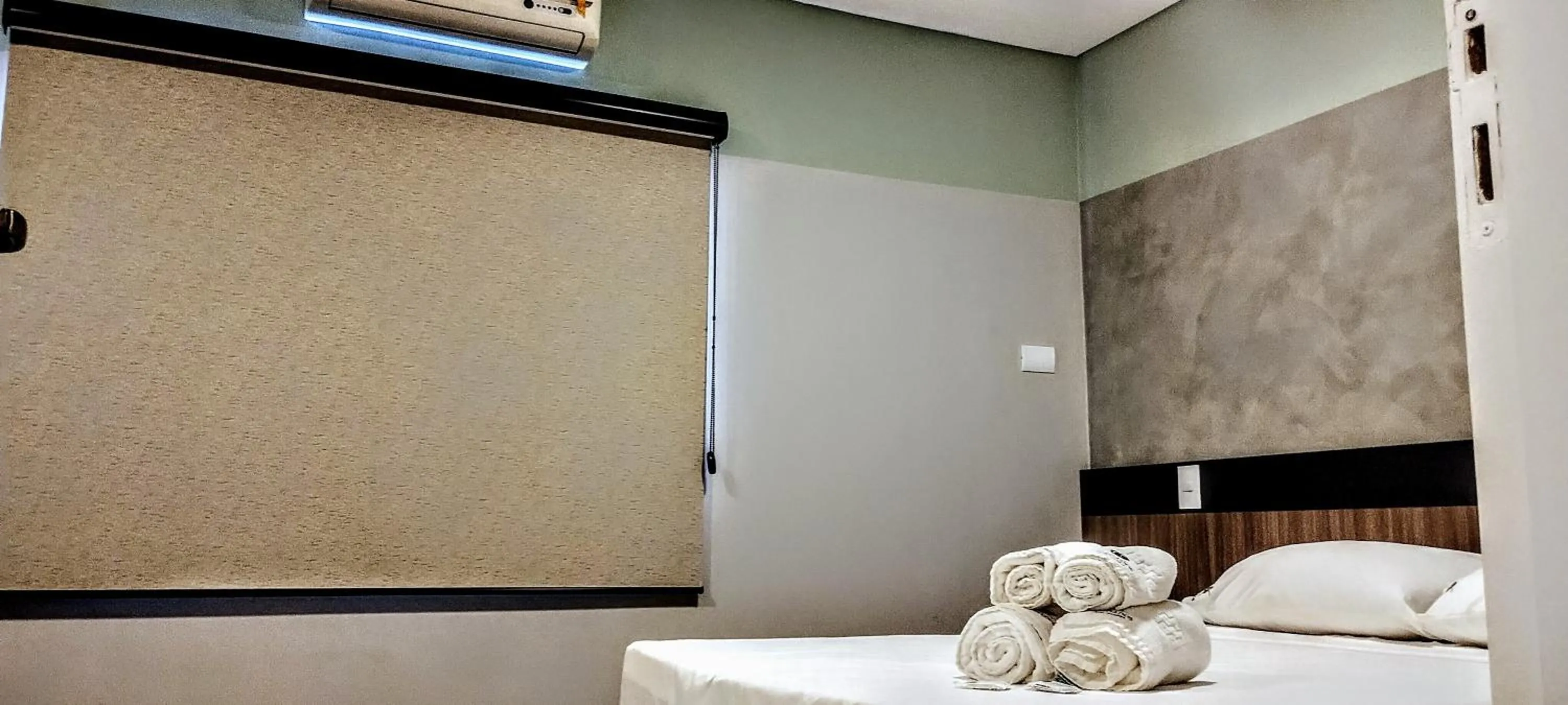 Bed in Hotel Coroados Foz Express