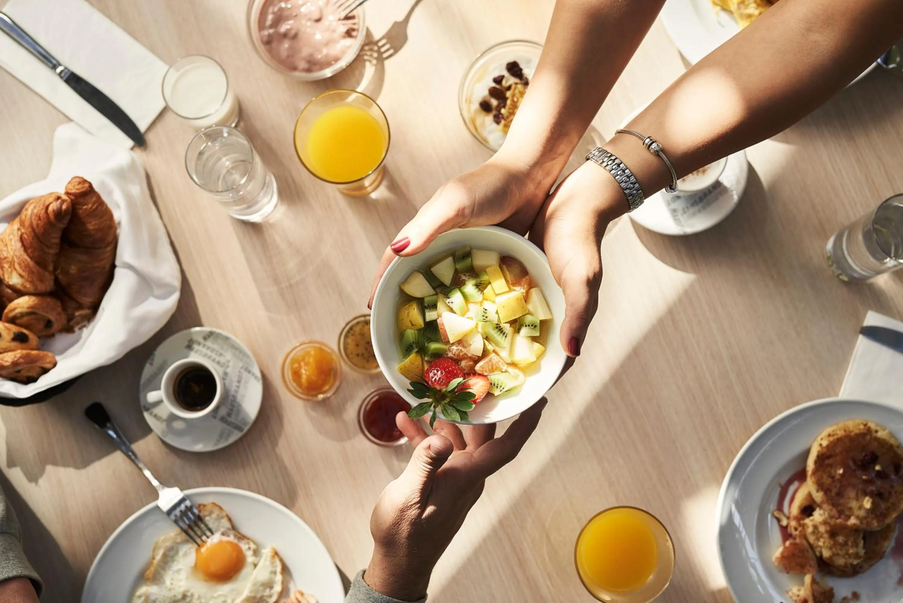 Breakfast in Novotel Athens