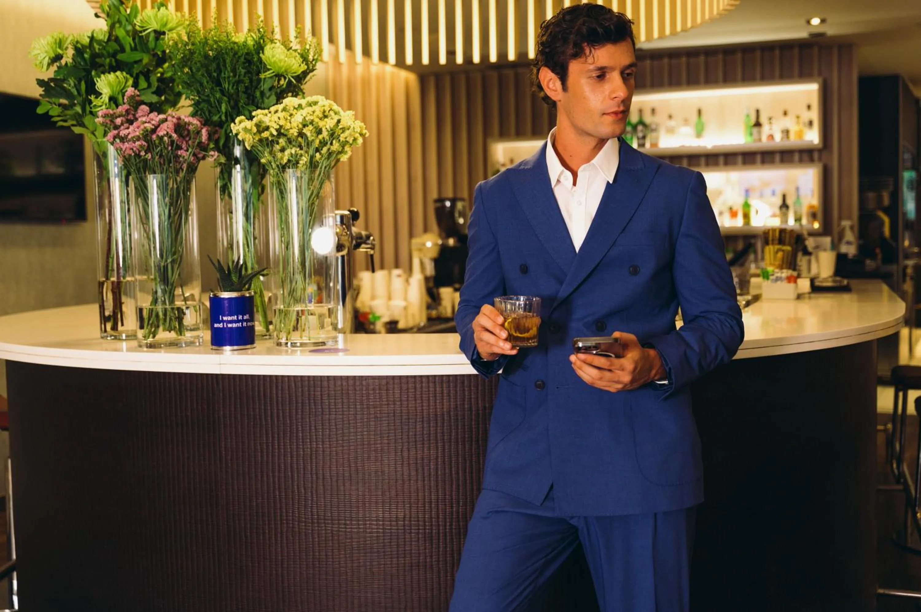 Lounge or bar in Novotel Athens