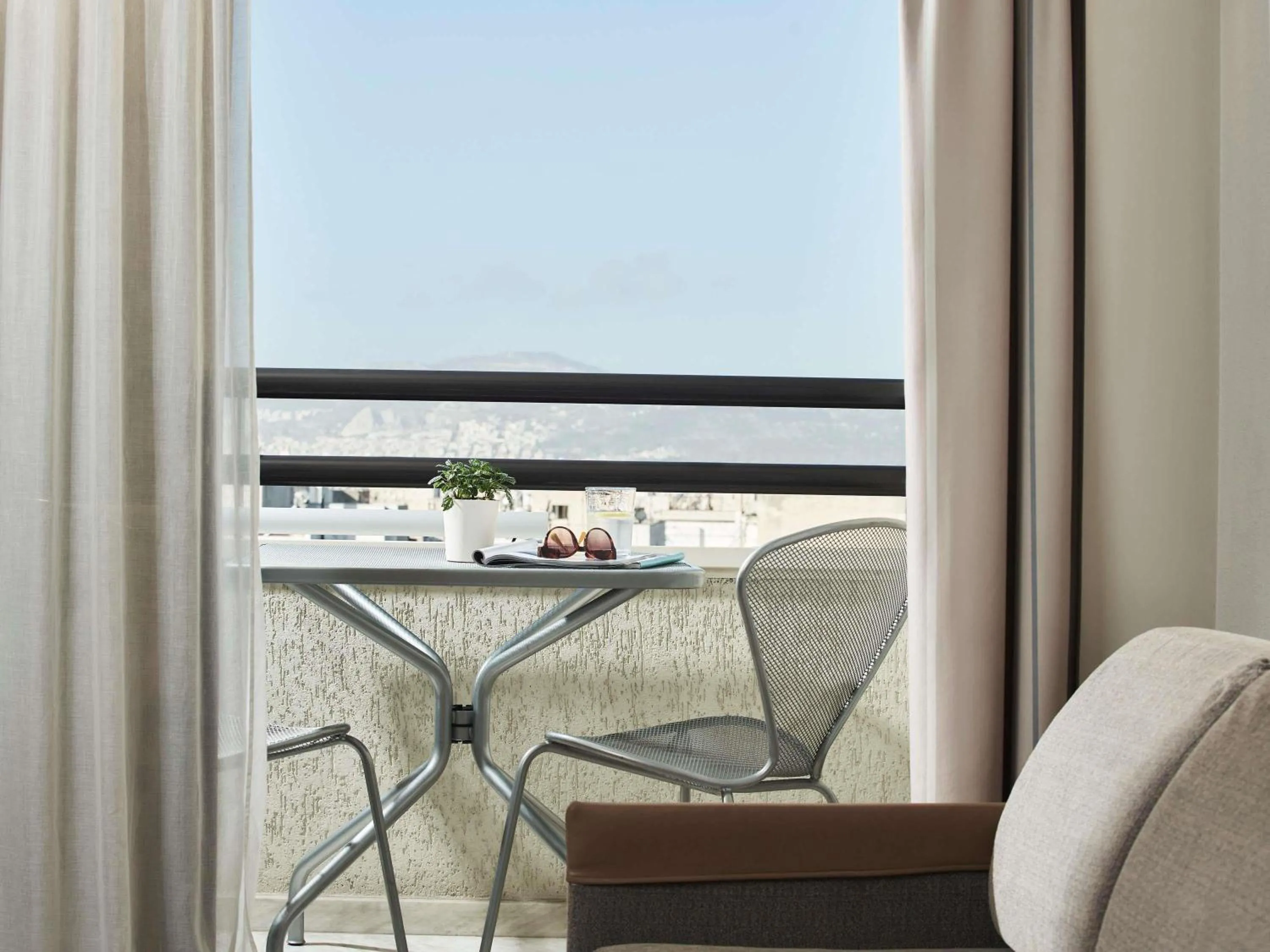 Bedroom in Novotel Athens