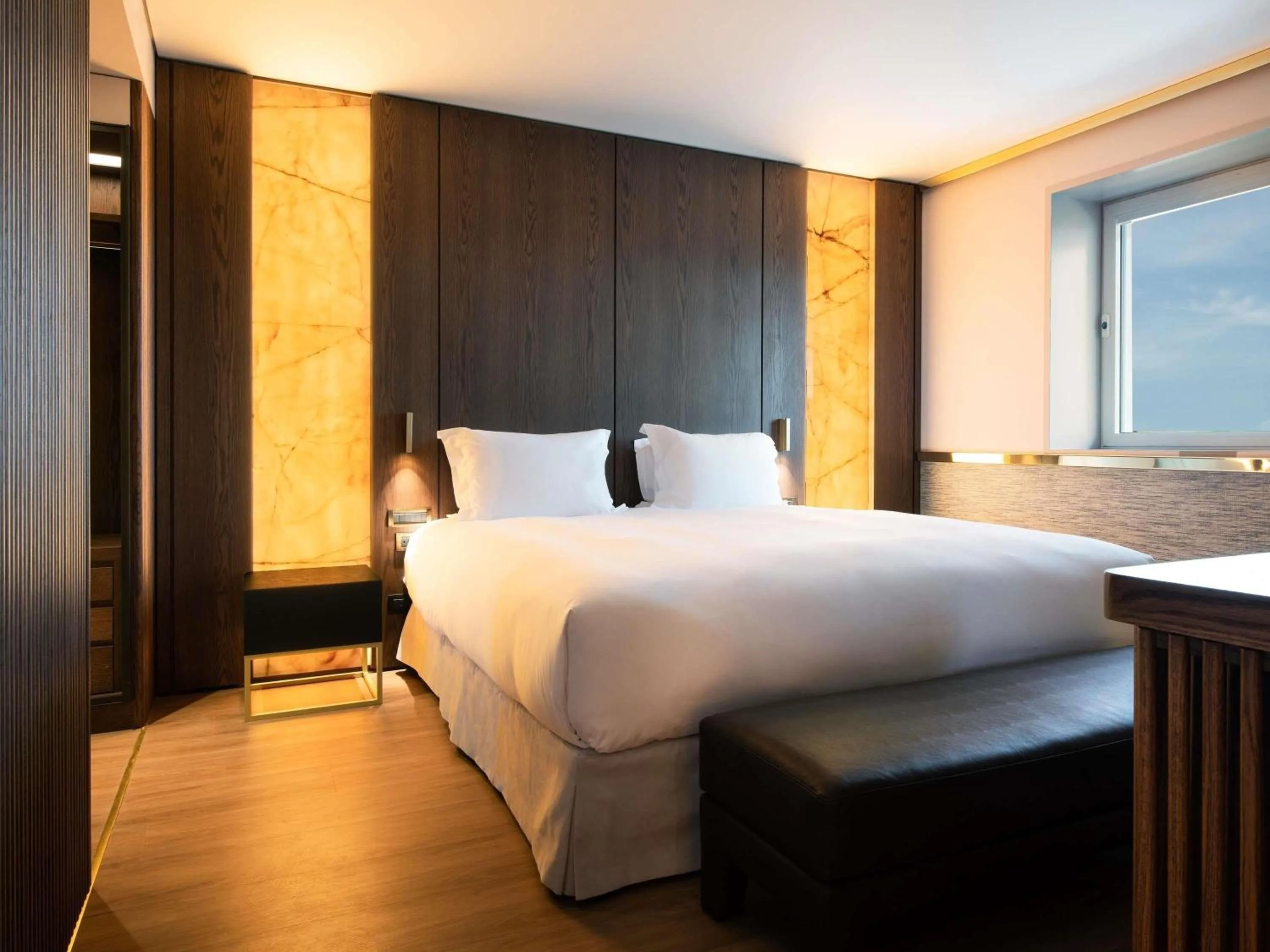 Bedroom, Bed in Sofitel Athens Airport