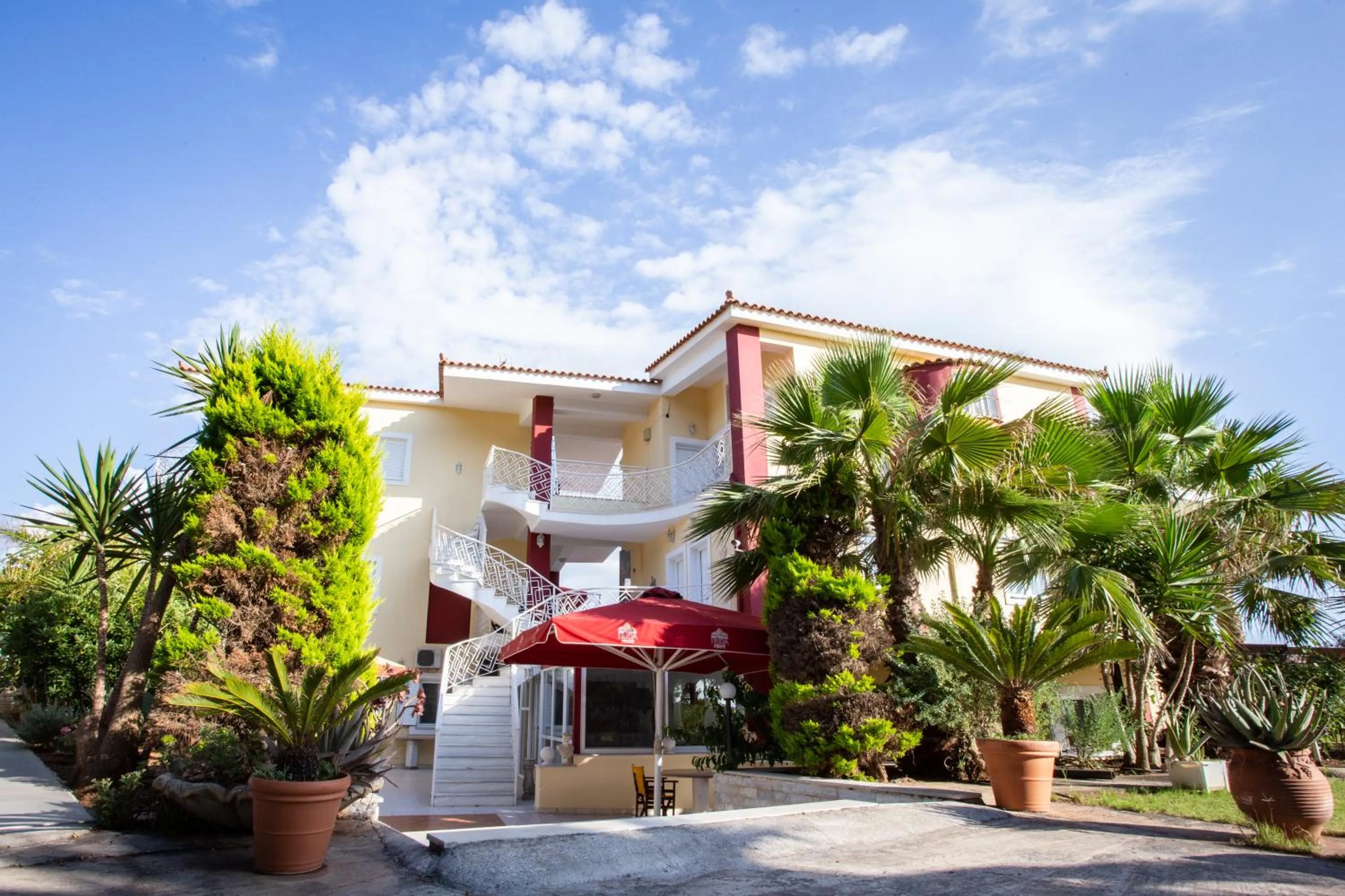 Property building in Irida Beach Resort Suites