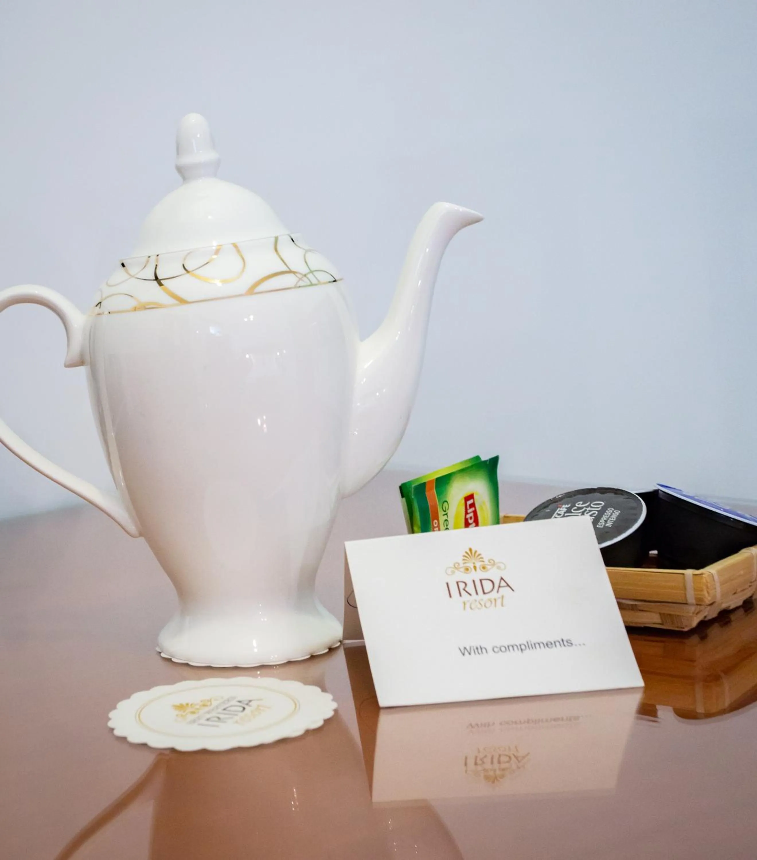 Coffee/tea facilities in Irida Beach Resort Suites