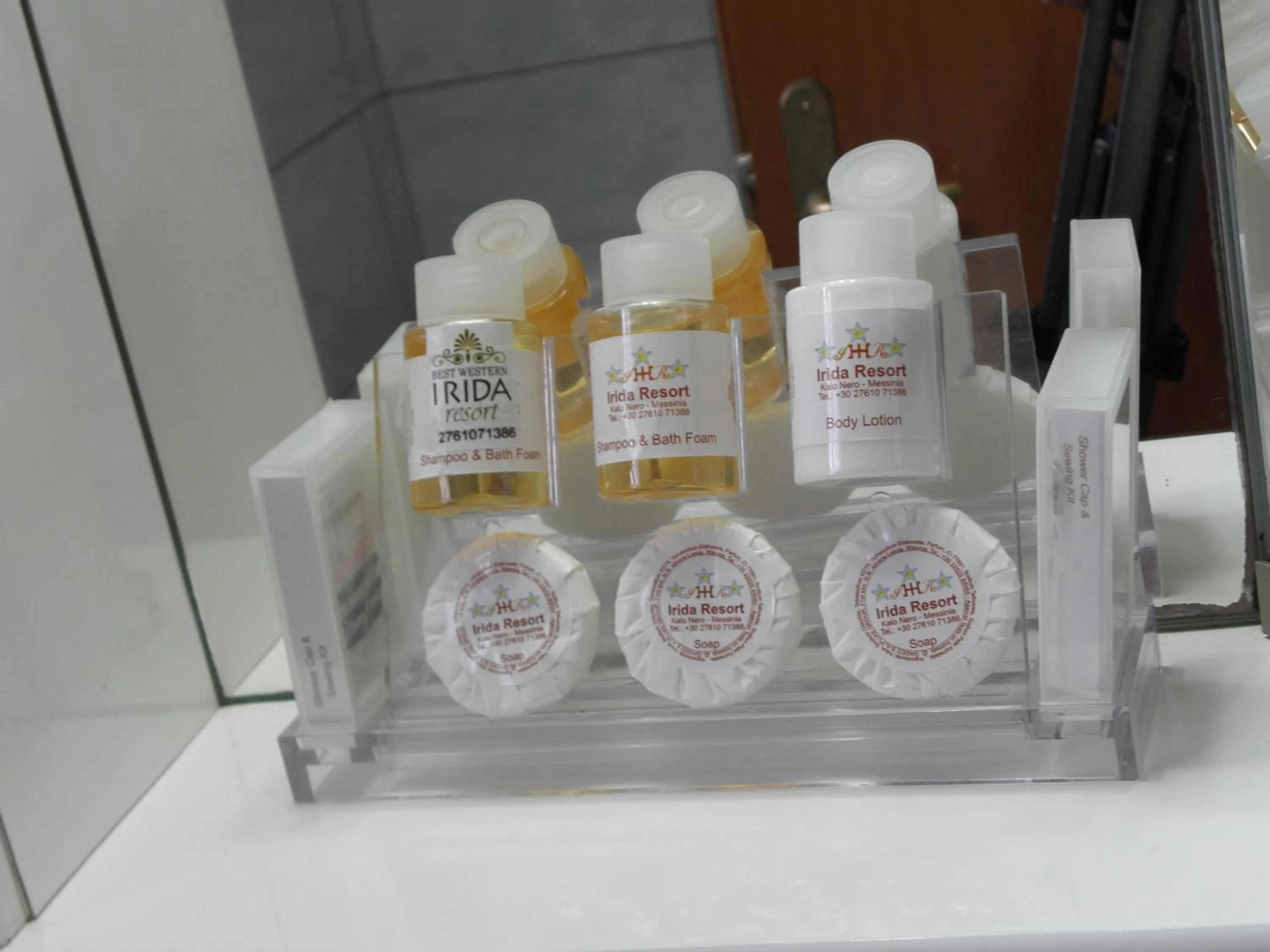 Toilet in Irida Beach Resort Suites