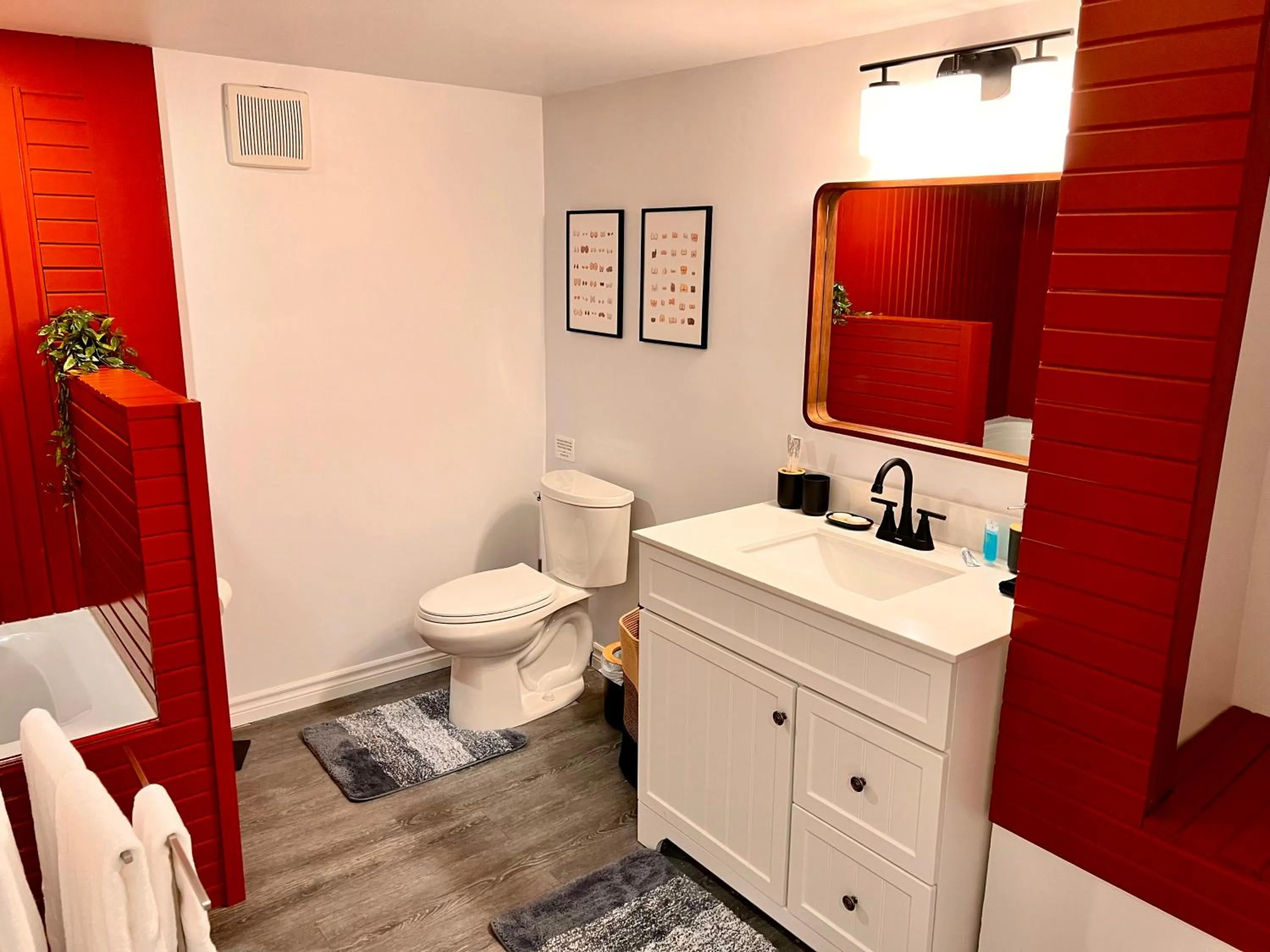 Toilet in The Boho Oasis