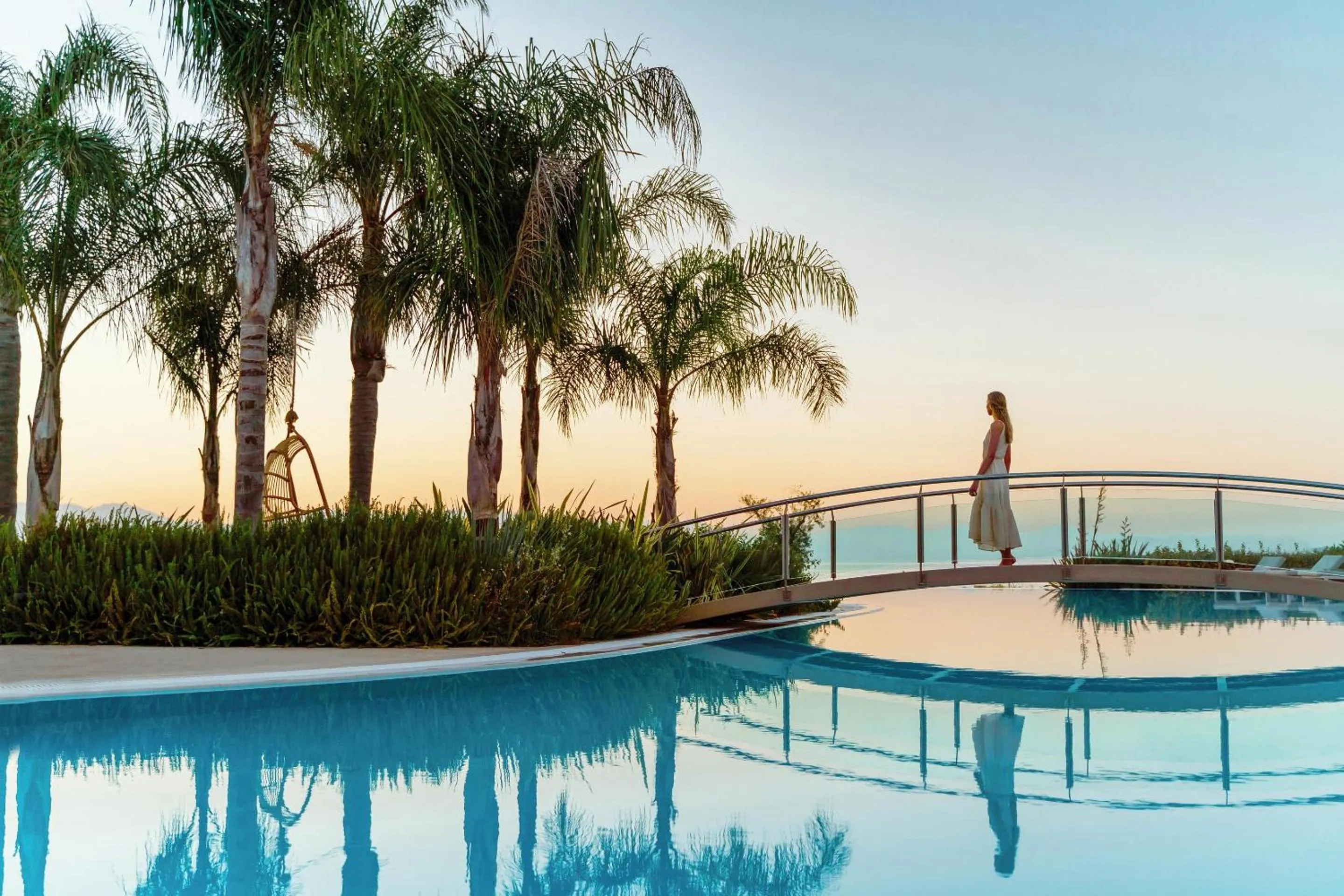 Swimming pool in Ikos Dassia