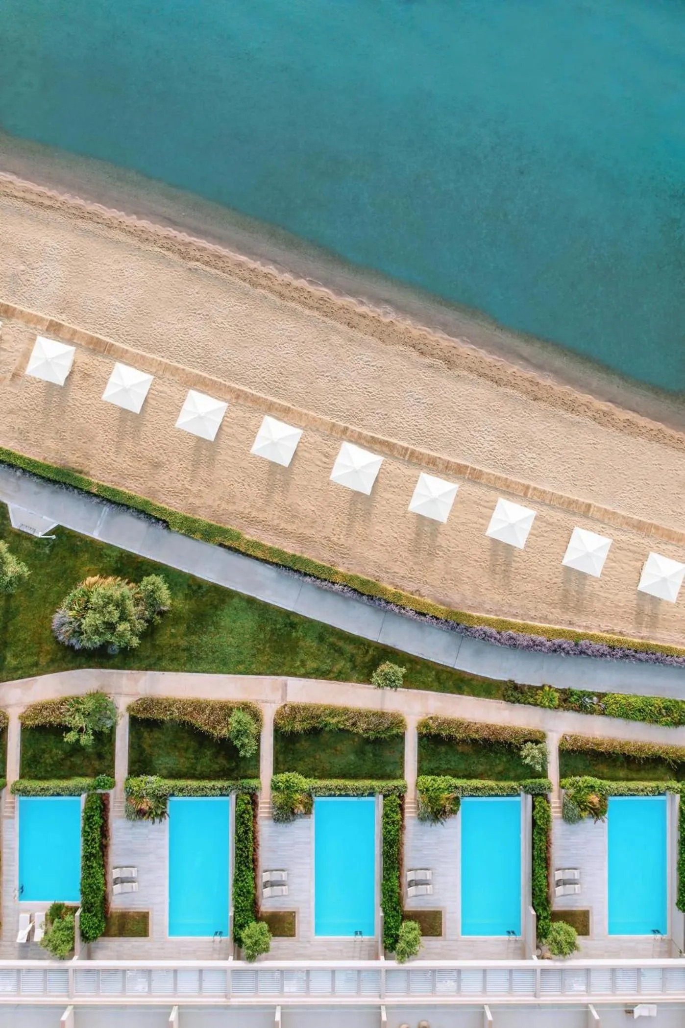 Bird's eye view in Ikos Dassia