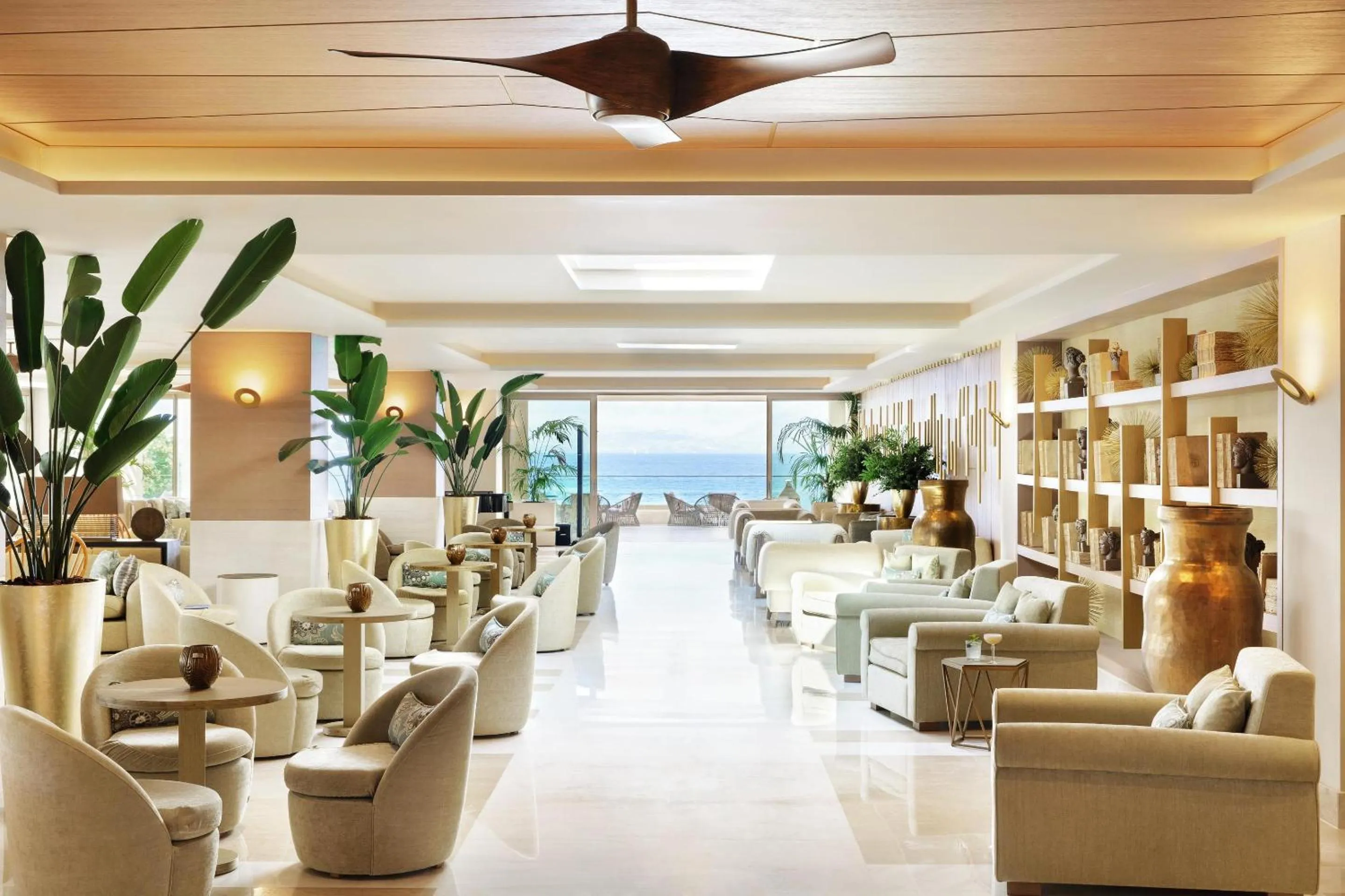 Lobby or reception in Ikos Dassia