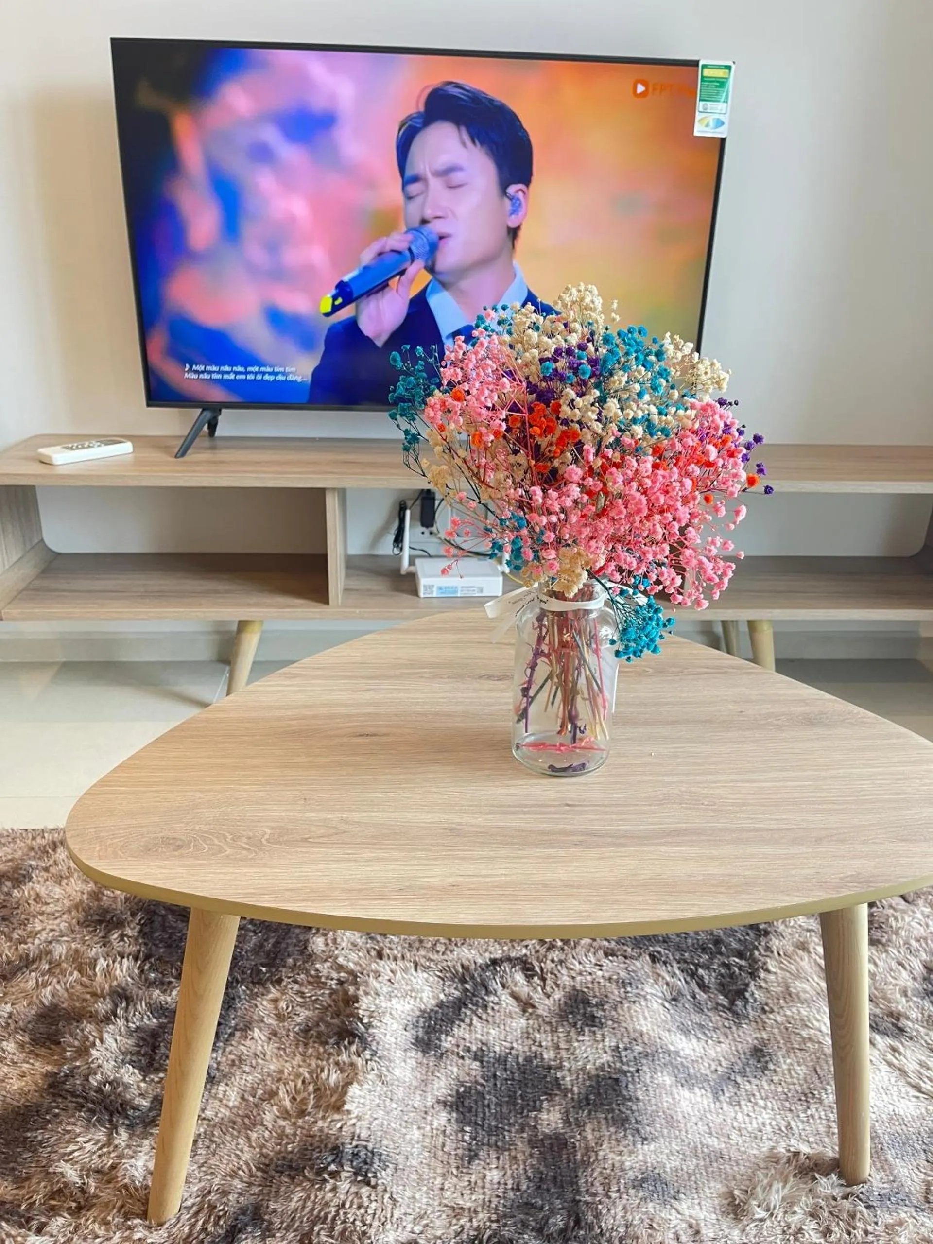 TV and multimedia in The Sóng Apartment Vũng Tàu - Sophia's House