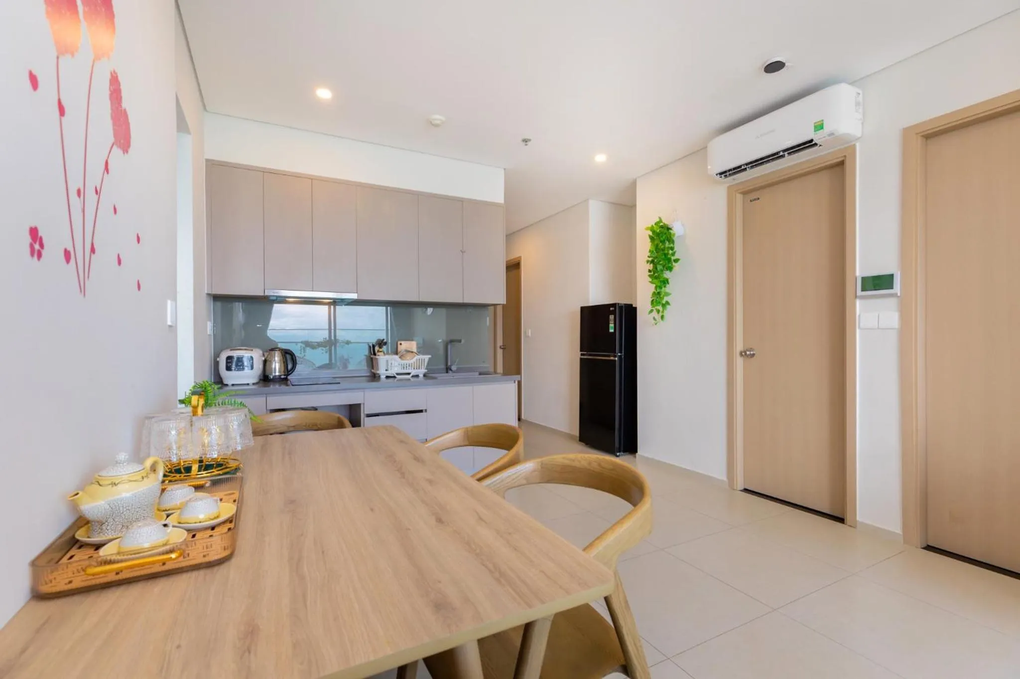 Coffee/tea facilities in The Sóng Apartment Vũng Tàu - Sophia's House