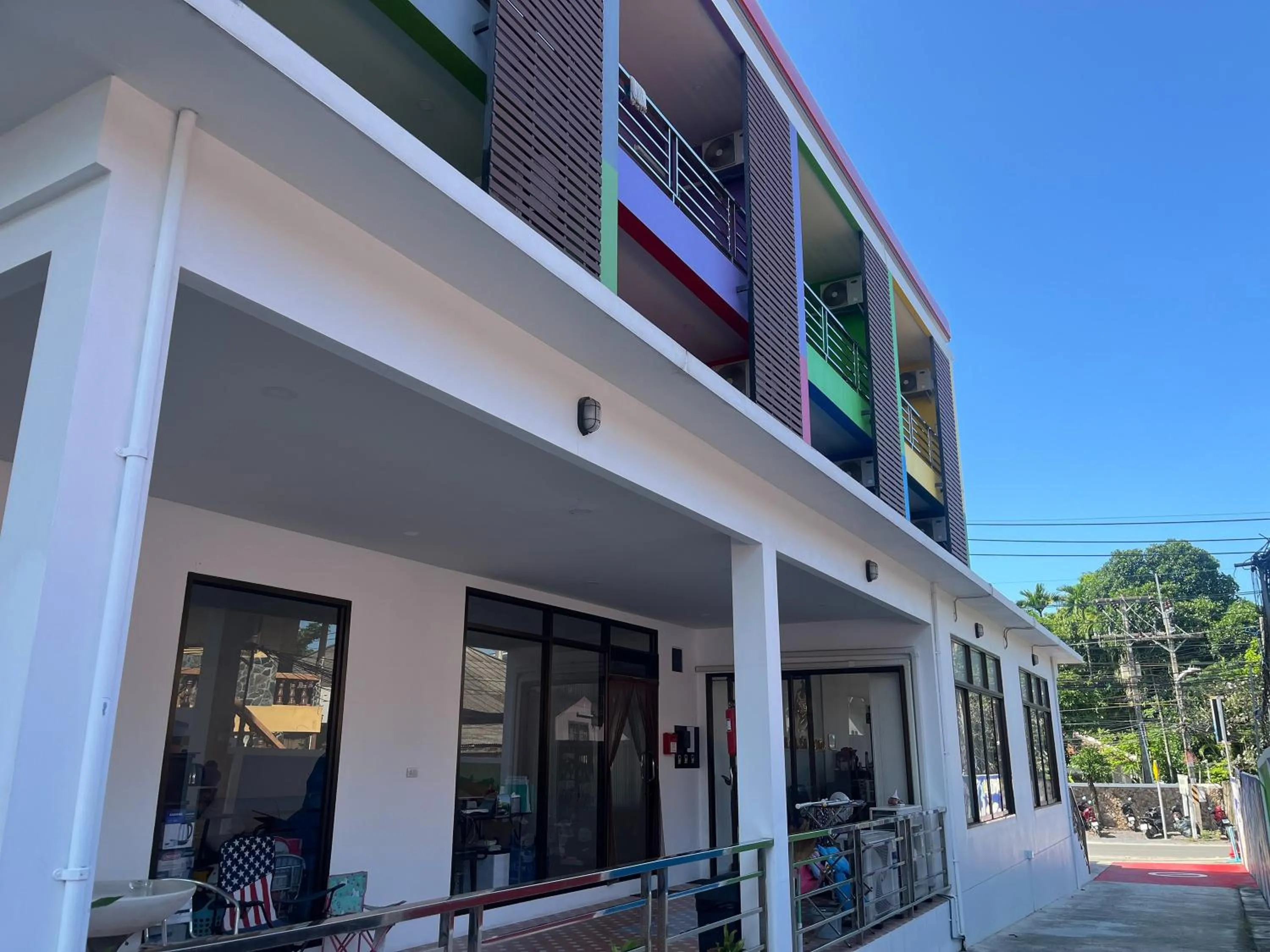 Property building in J & Ariya Hotel Near Samui Airport and Koh Phangan Pier