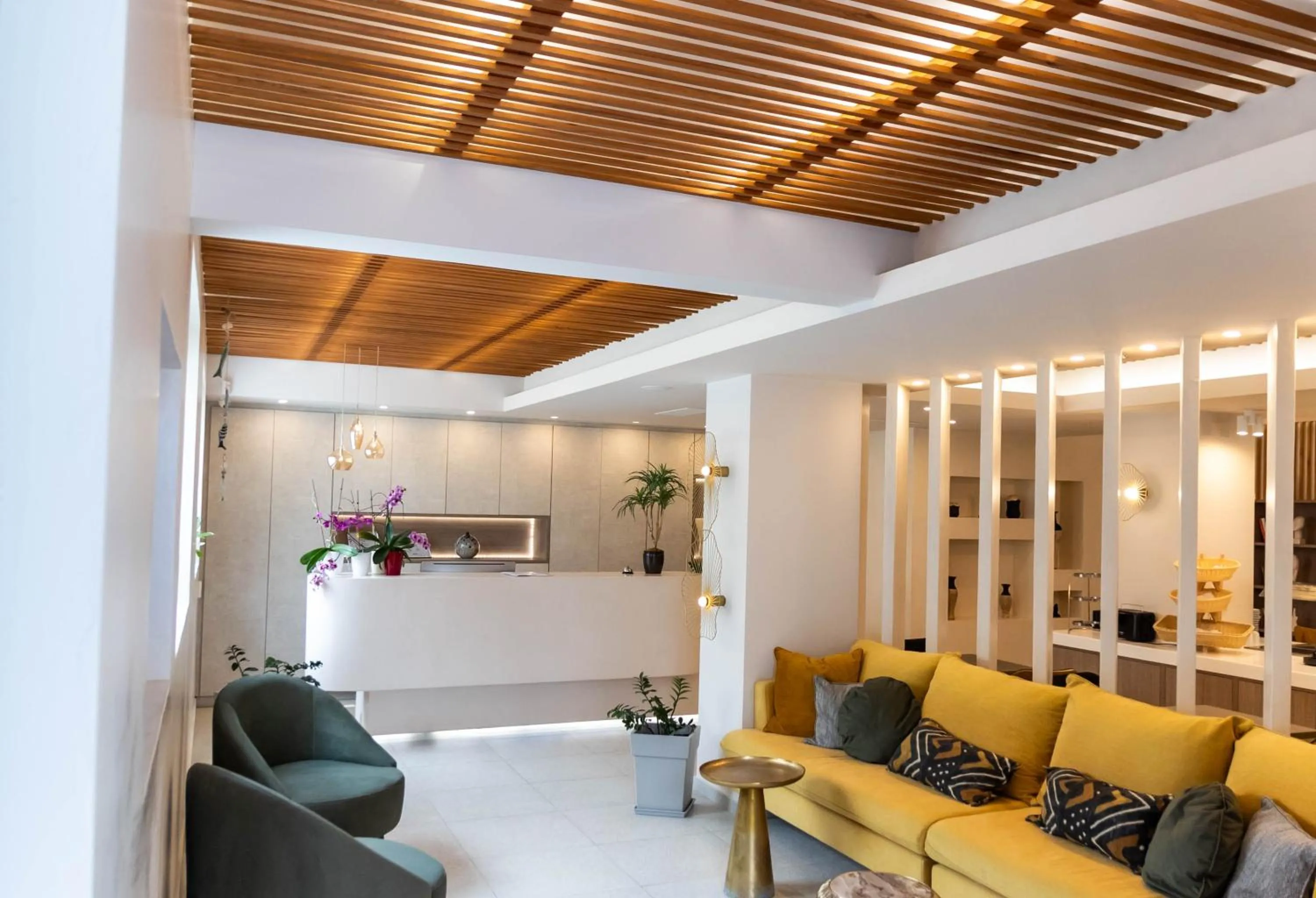 Lobby or reception in Sellada Beach