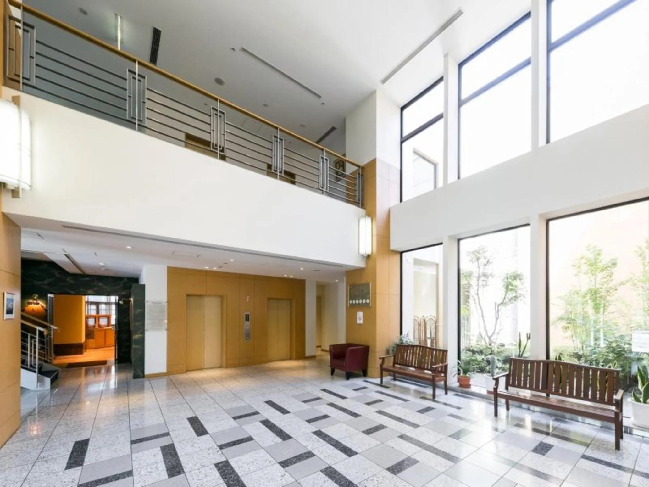 Lobby or reception in Hotel Courtland