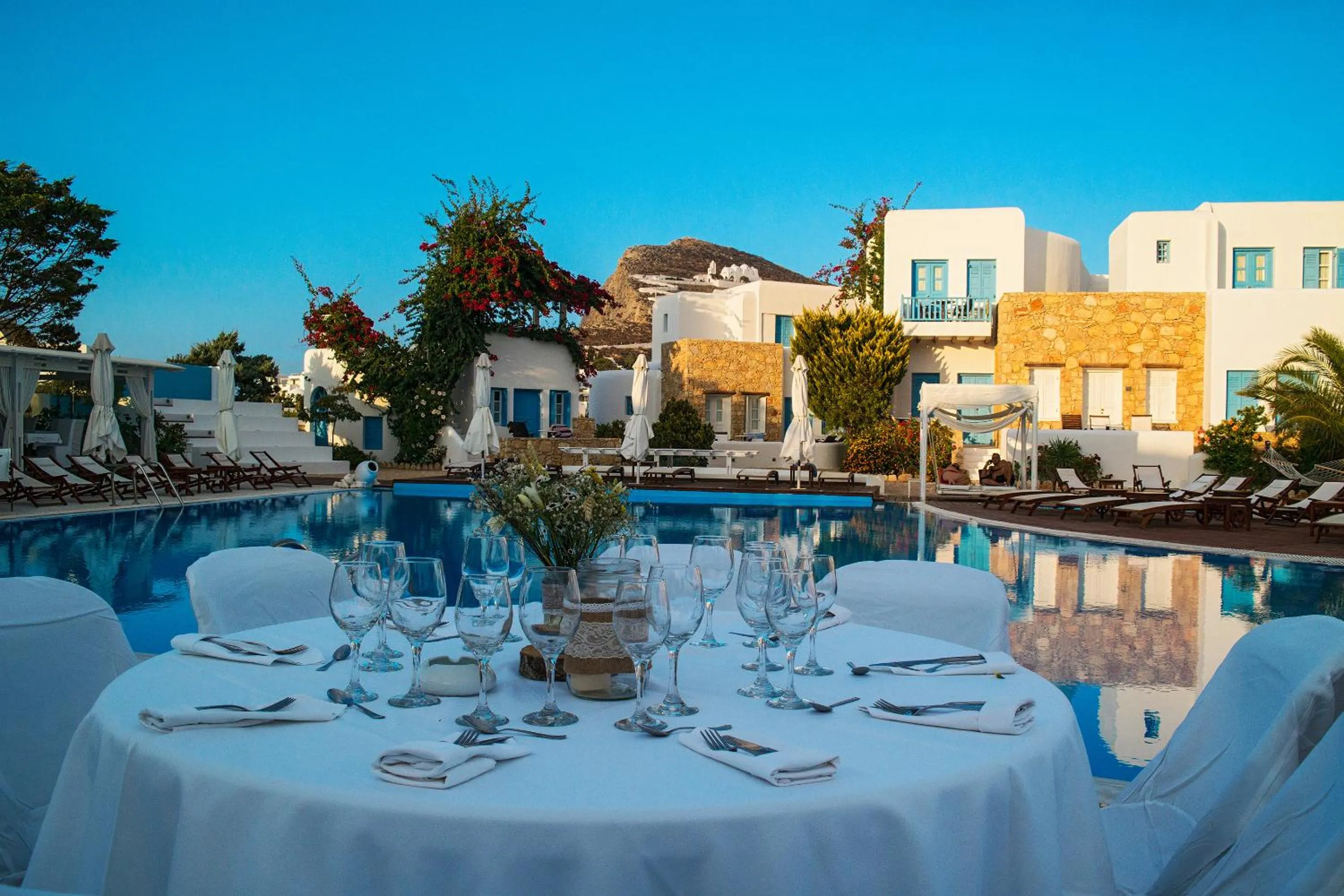 Restaurant/places to eat in Chora Resort Hotel & Spa