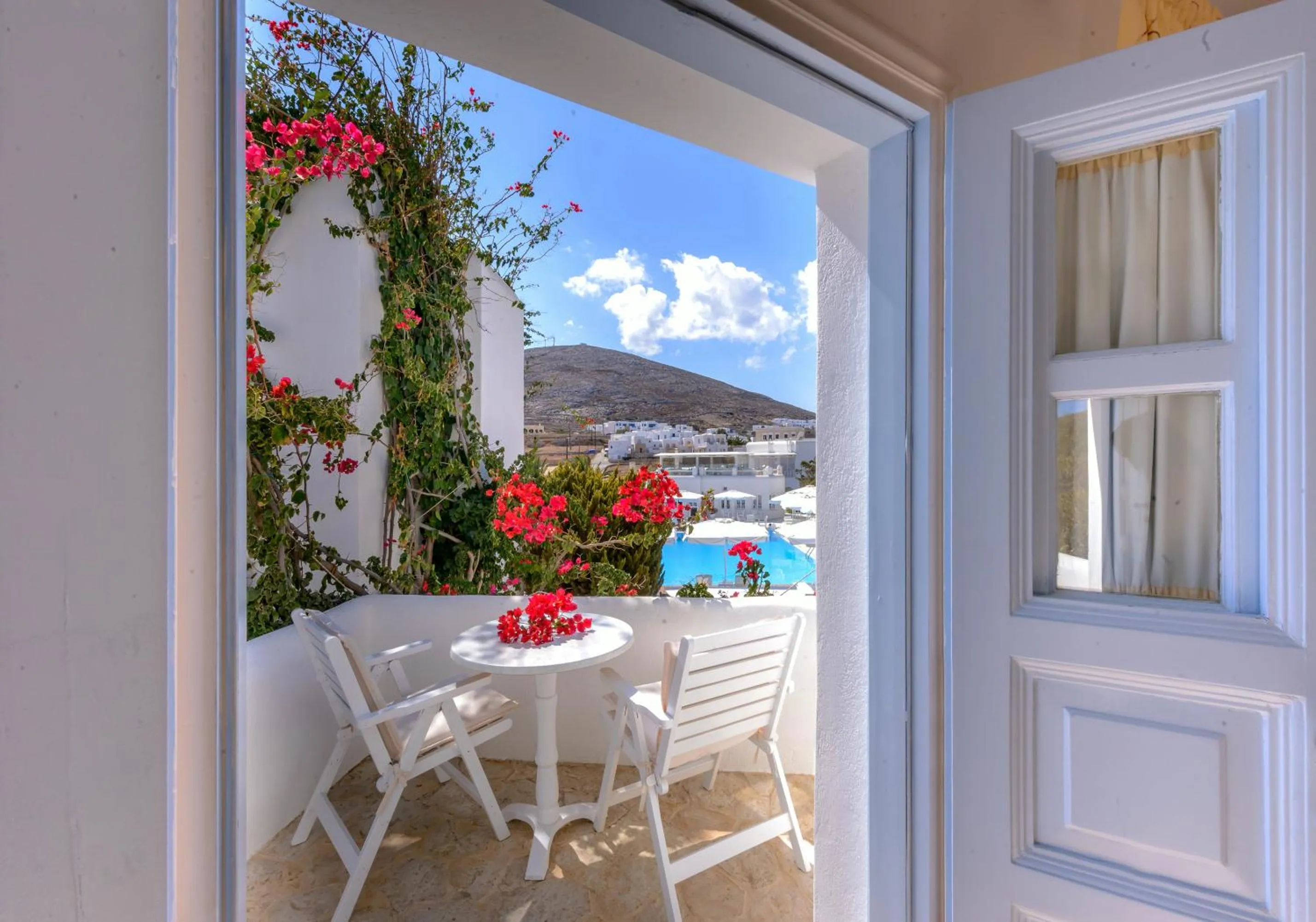Balcony/Terrace in Chora Resort Hotel & Spa