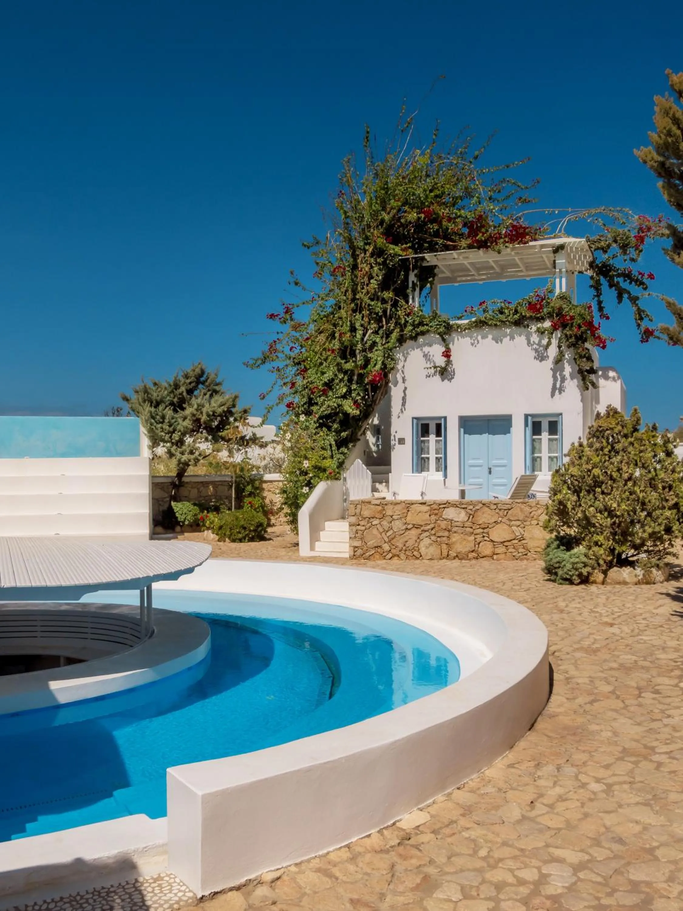 Facade/entrance in Chora Resort Hotel & Spa