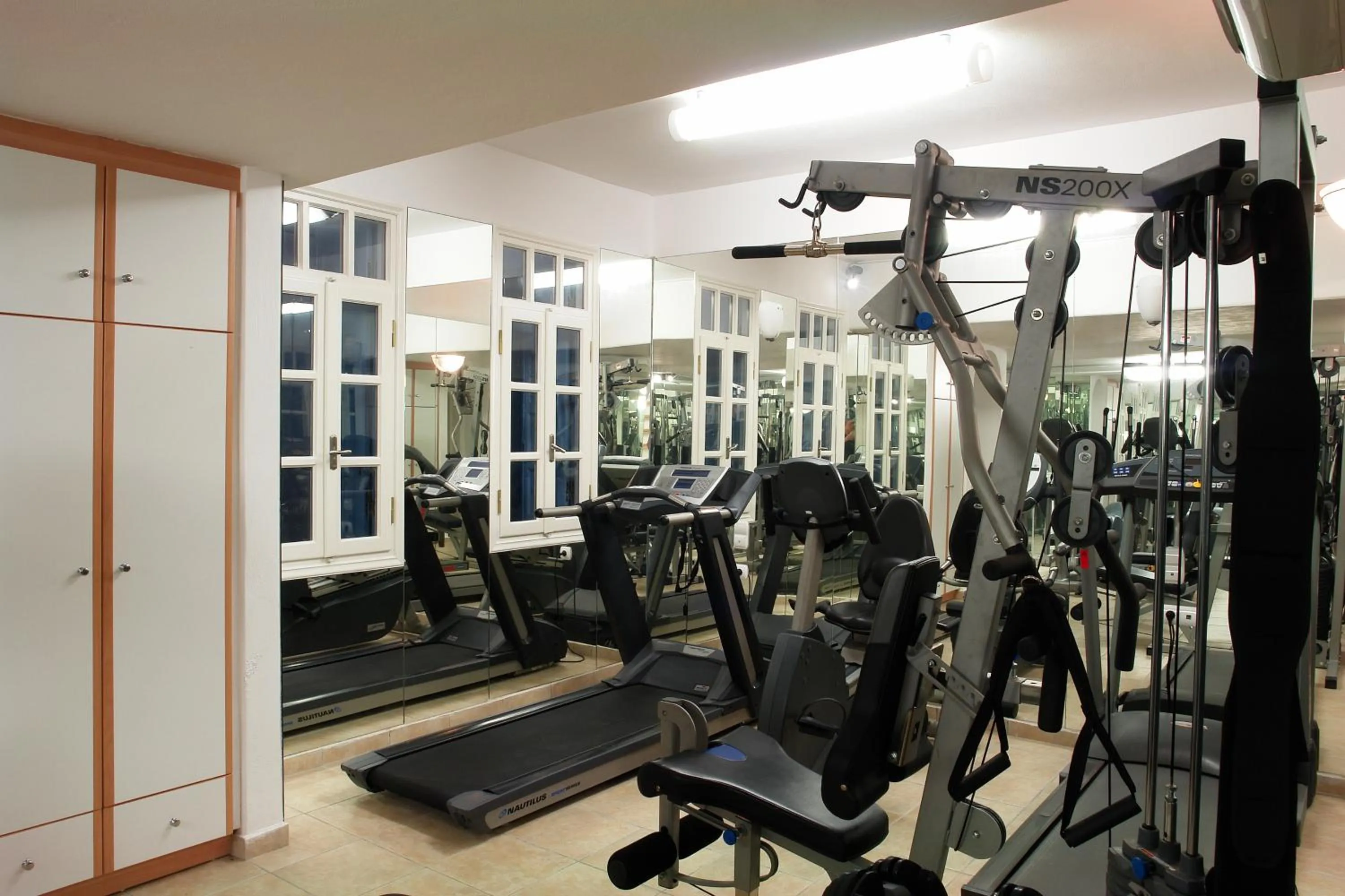 Fitness centre/facilities in Chora Resort Hotel & Spa