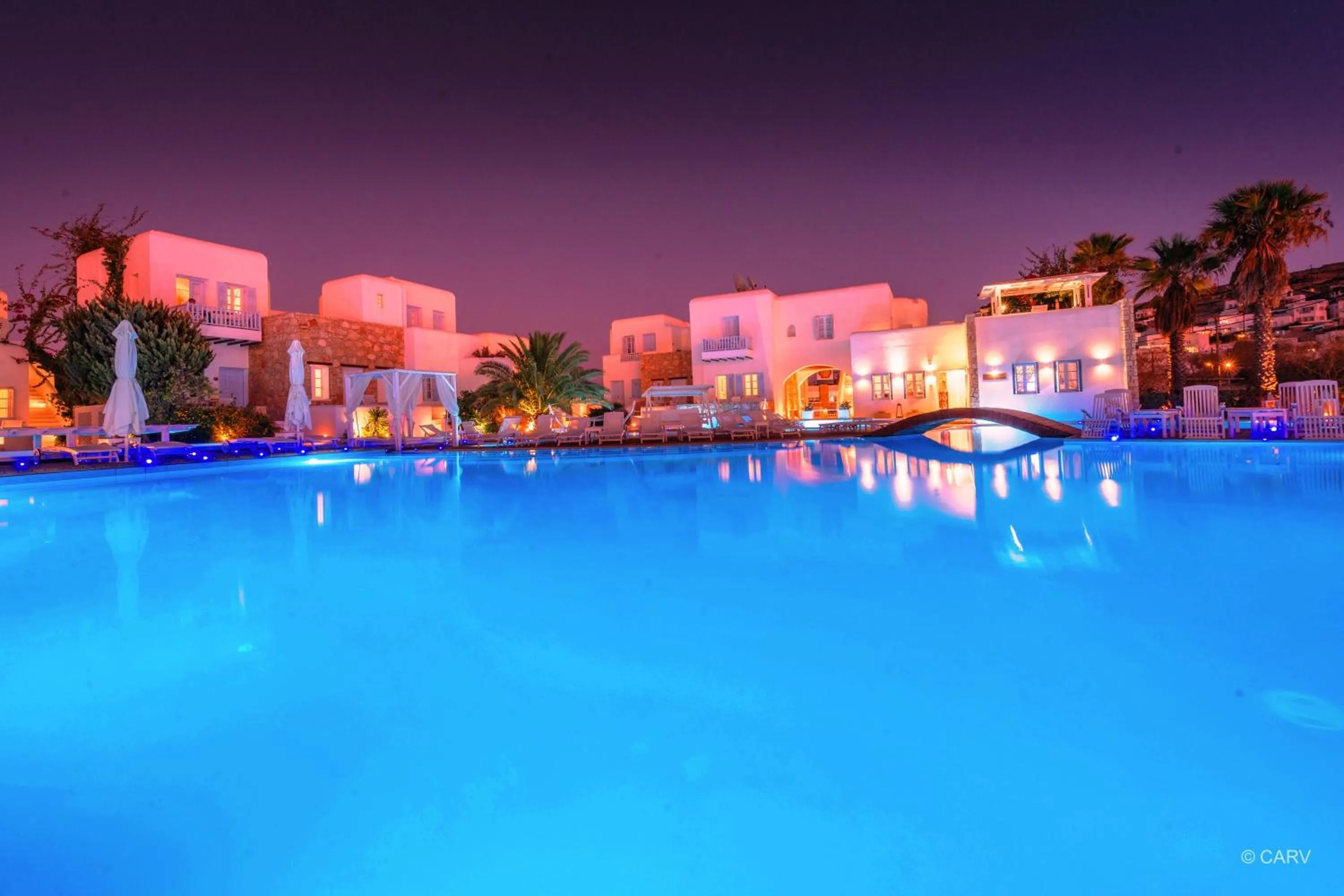 Area and facilities in Chora Resort Hotel & Spa