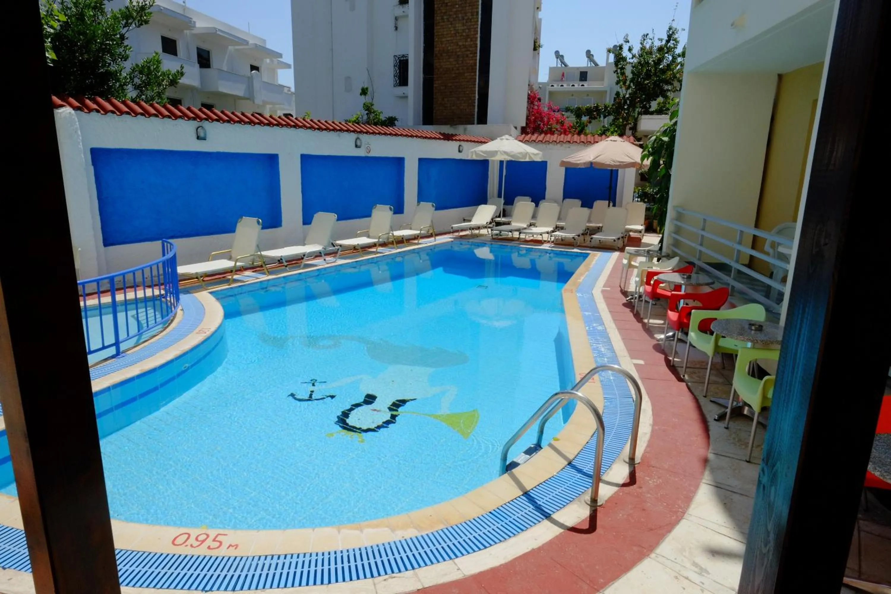 Swimming pool in Hotel Koala