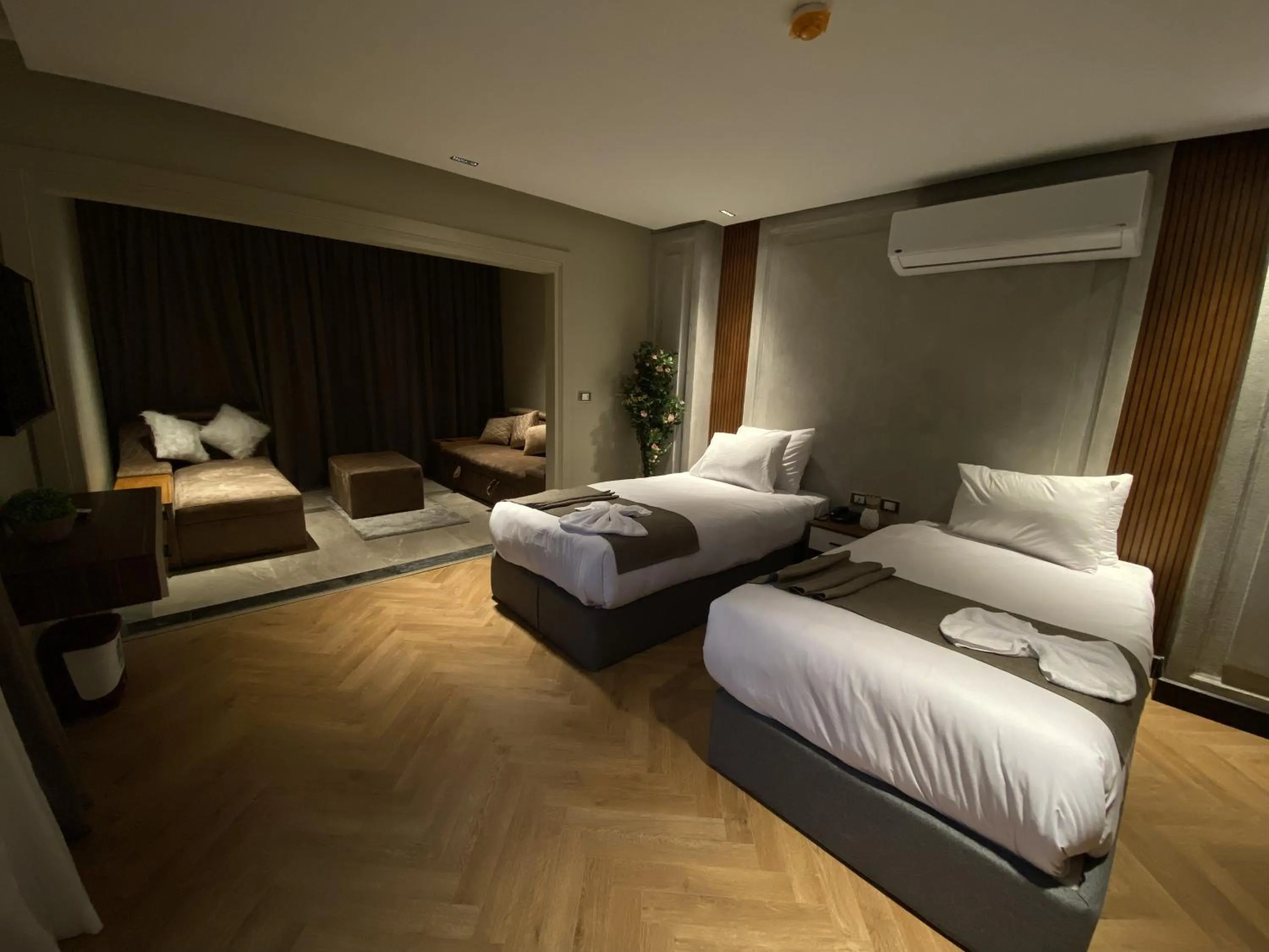 Bed in The View Delta Hotel