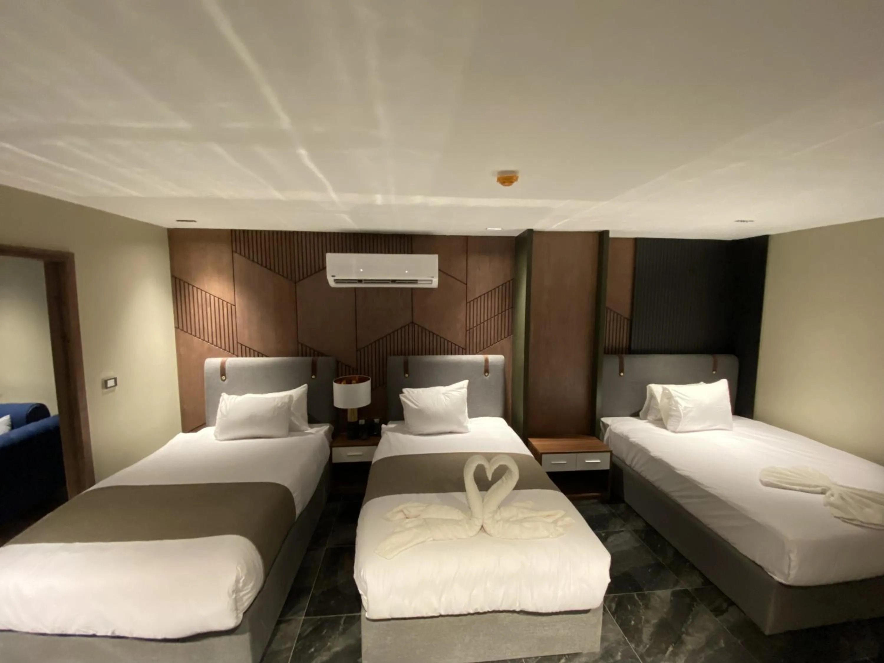 Bed in The View Delta Hotel