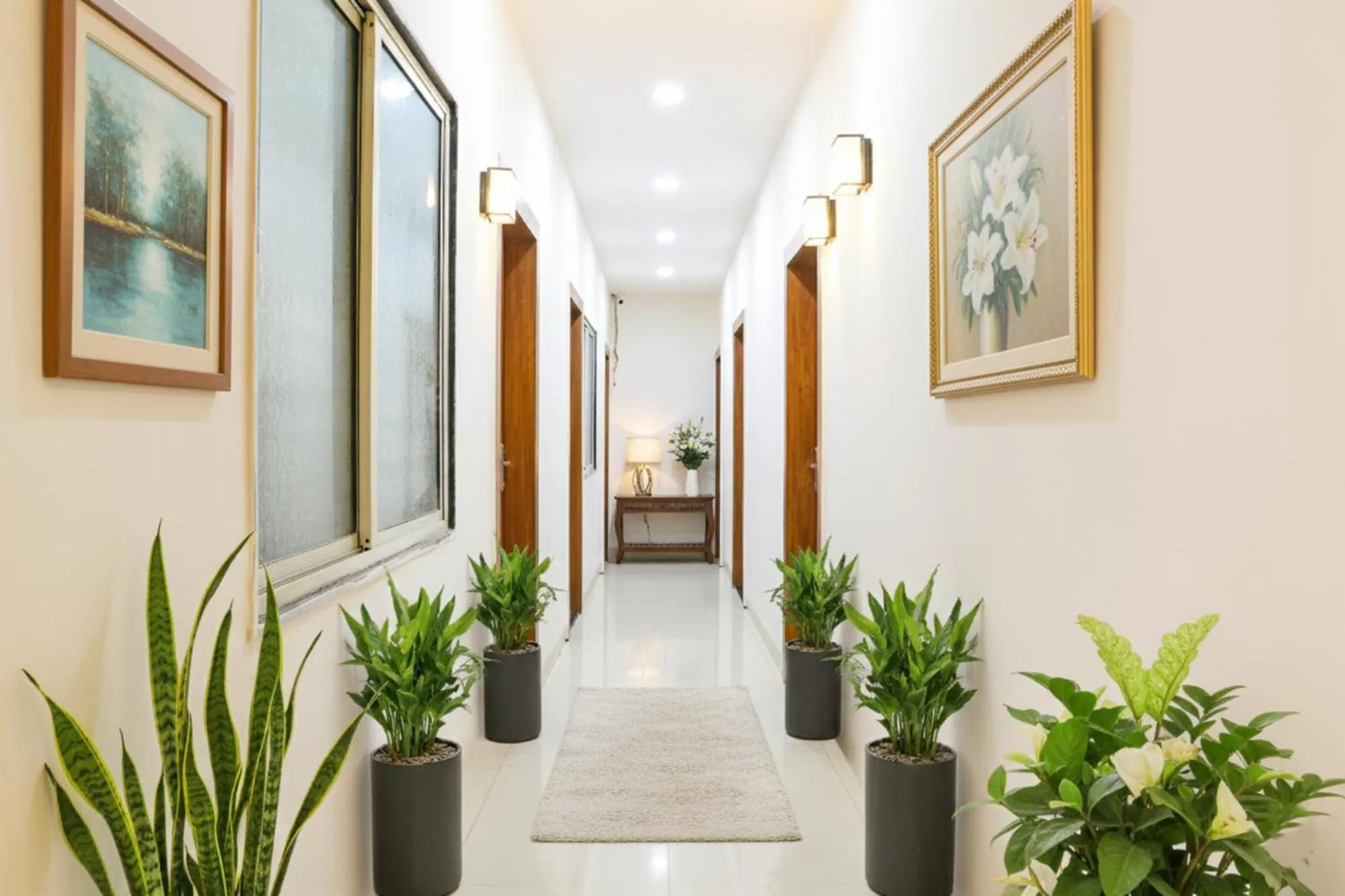 Lobby or reception in FabHotel Grand Giriraj