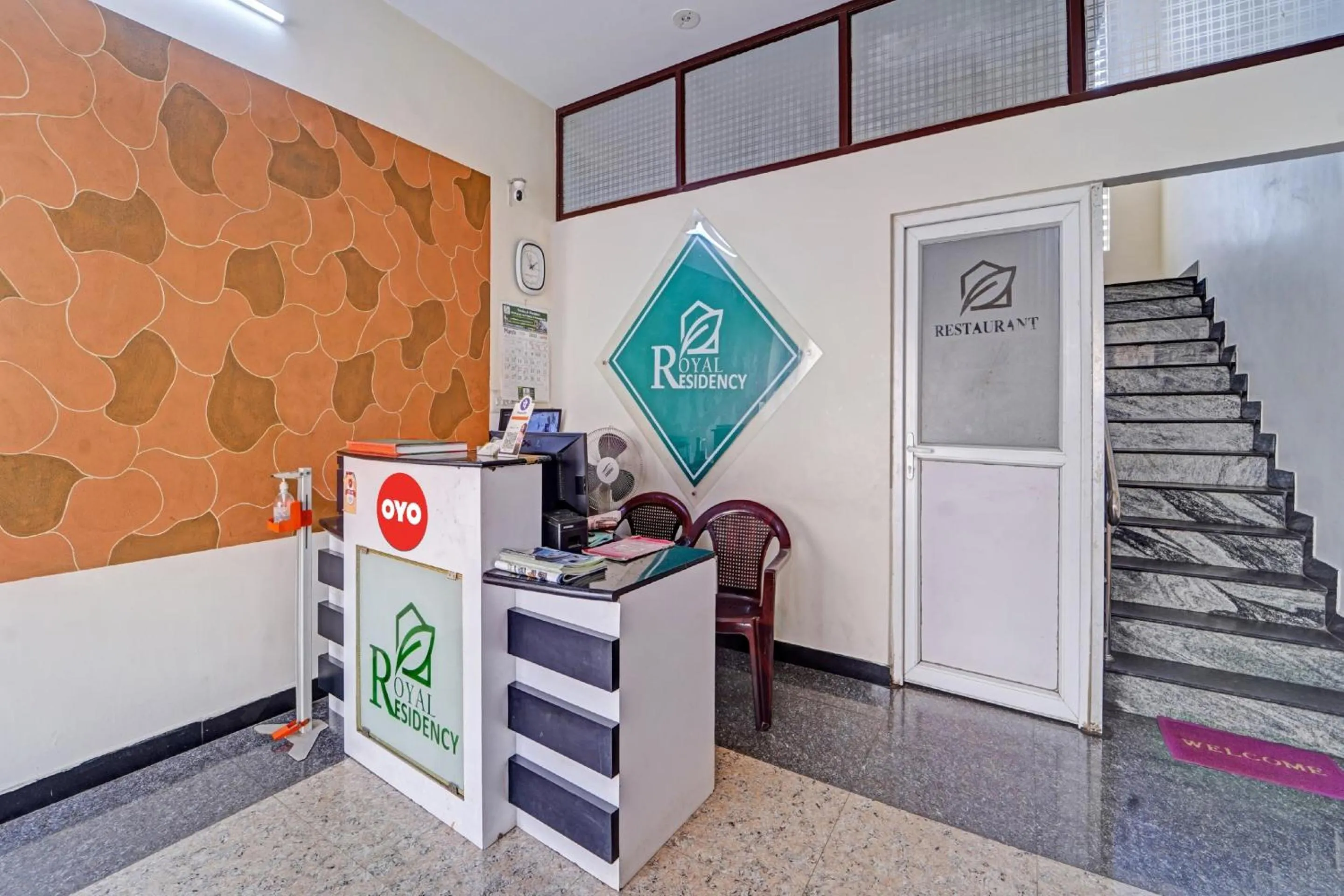 Lobby or reception in Hotel O Royal Residency