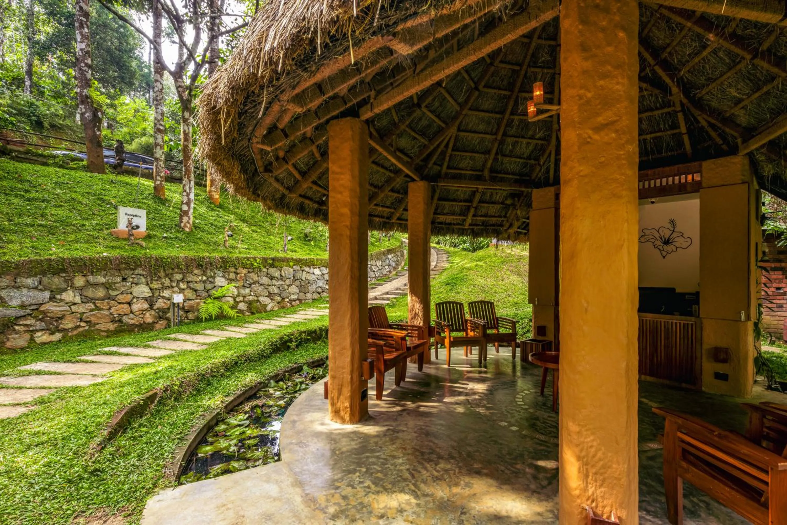 Lobby or reception in Chembarathi Wayanad Boutique Resort