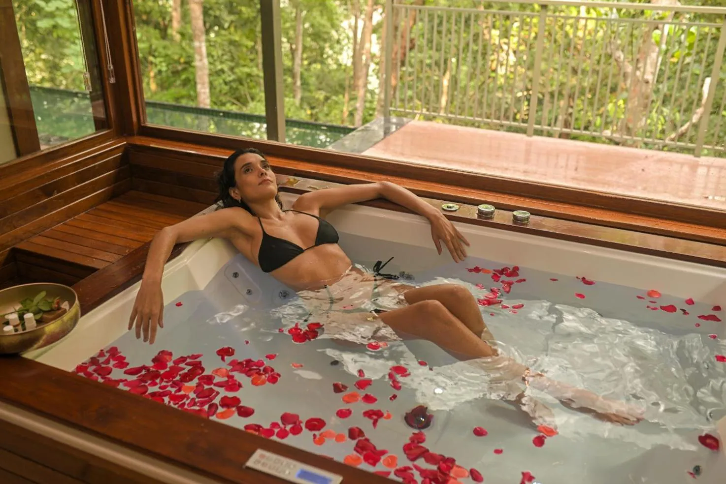 Bath in Chembarathi Wayanad Boutique Resort