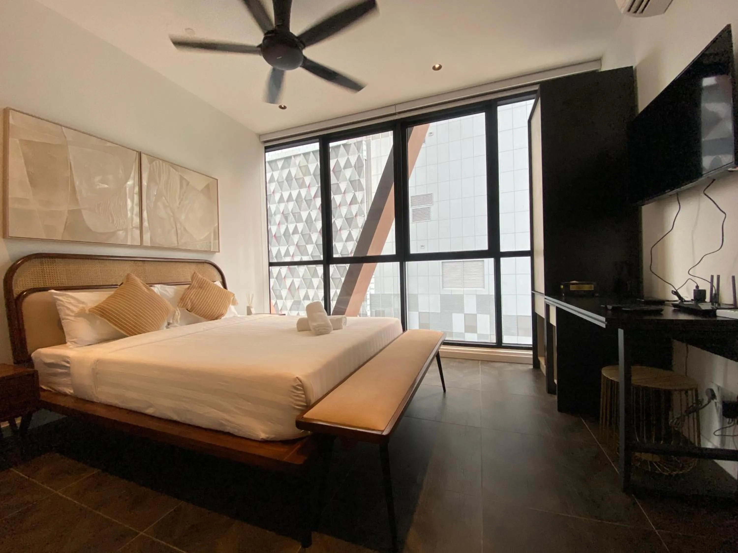 Bed in Infini Suites@ Scarletz Suites KLCC